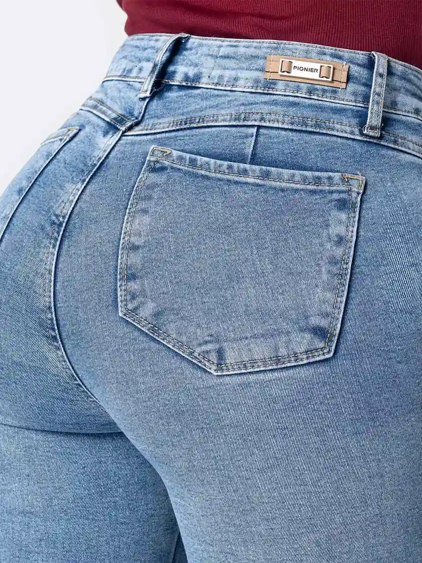 JEANS FLARE MUJER PIONIER SUNREY - 4