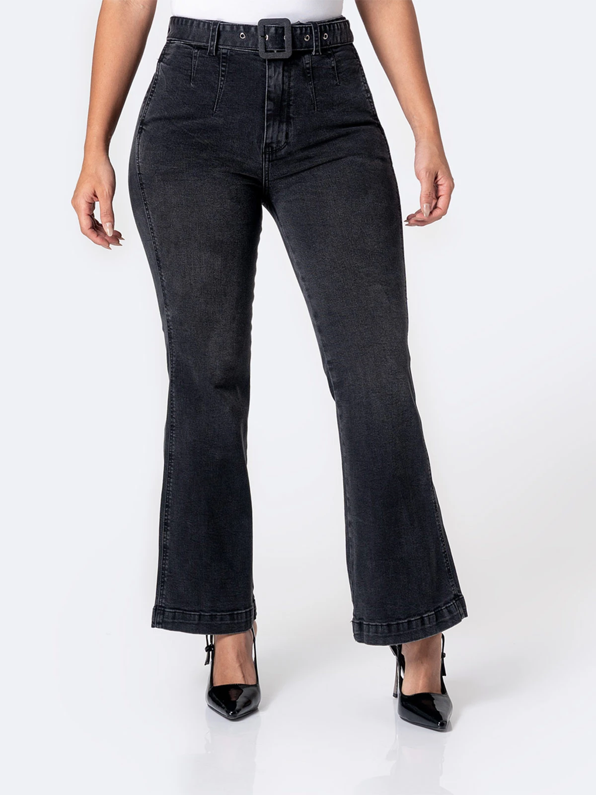 JEANS FLARE MUJER PIONIER SUNREY - 2
