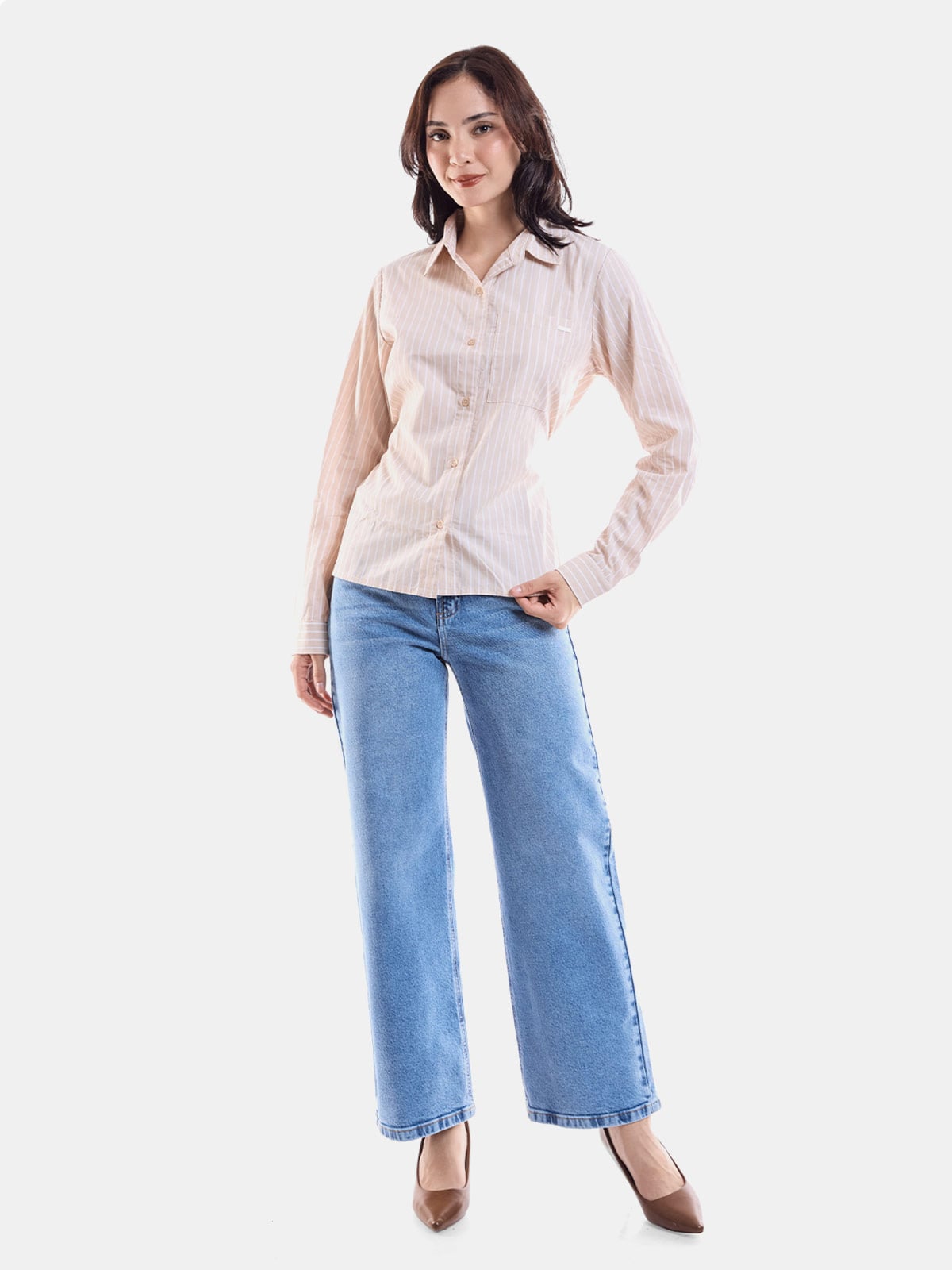 BLUSA MANGA LARGA MUJER METAL JEANS MAJU - 4