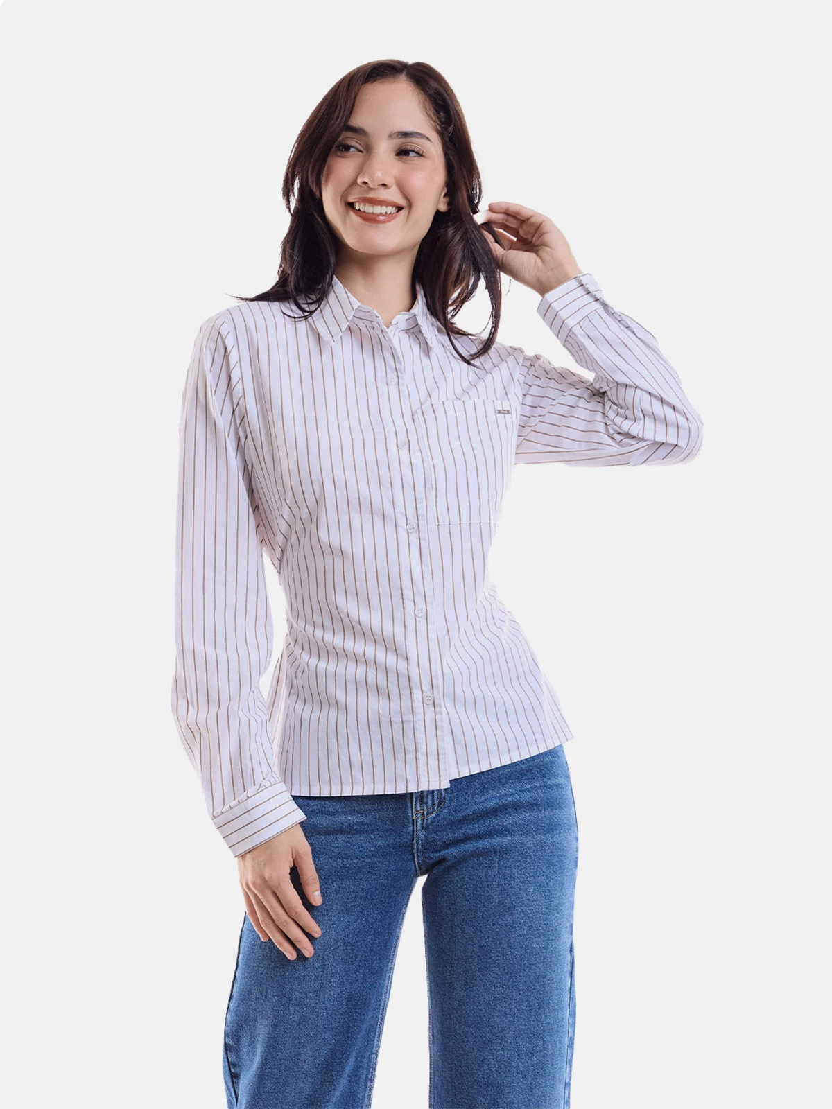 BLUSA MANGA LARGA MUJER METAL JEANS MAJU - 3