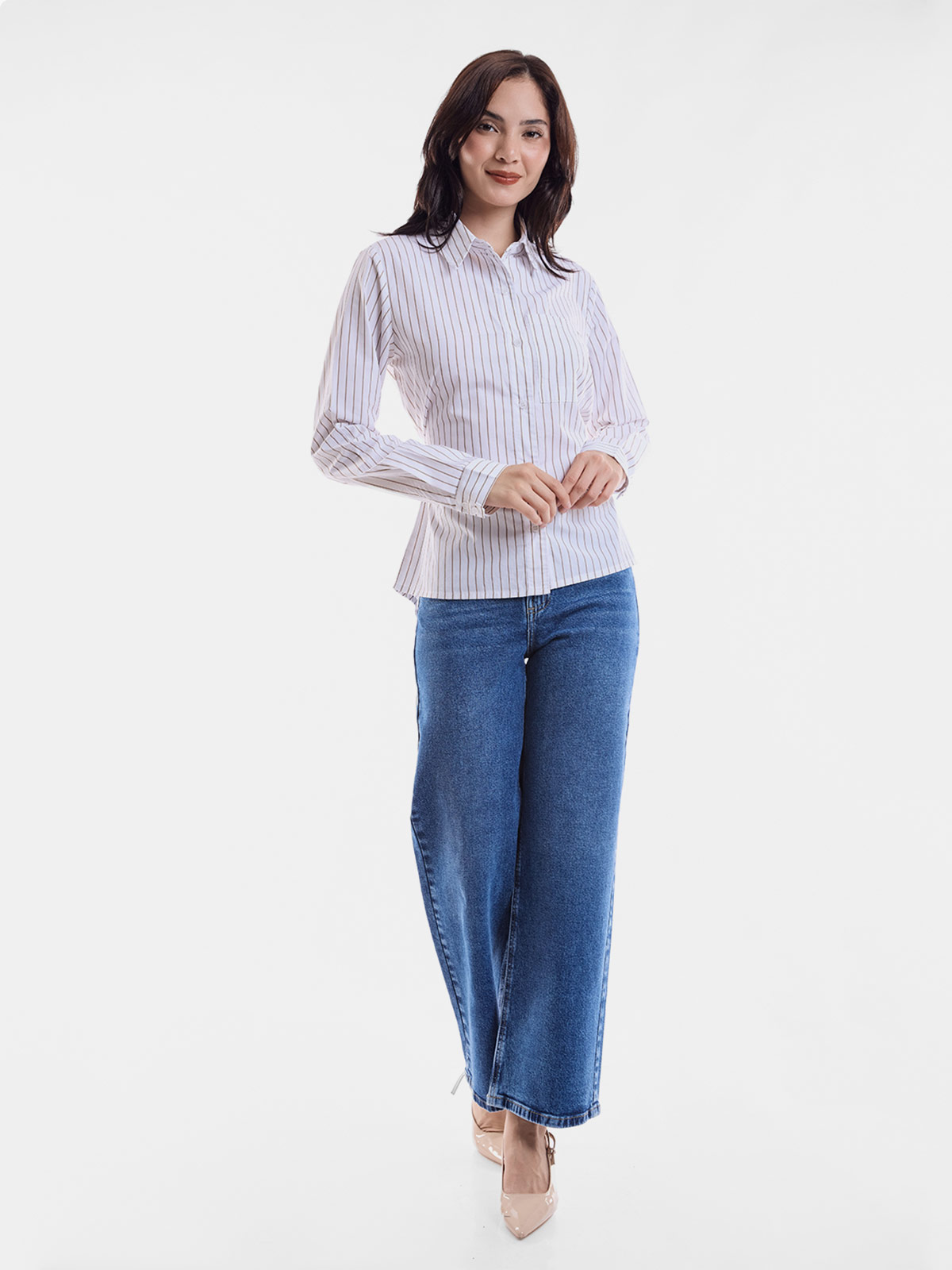 BLUSA MANGA LARGA MUJER METAL JEANS MAJU - 4