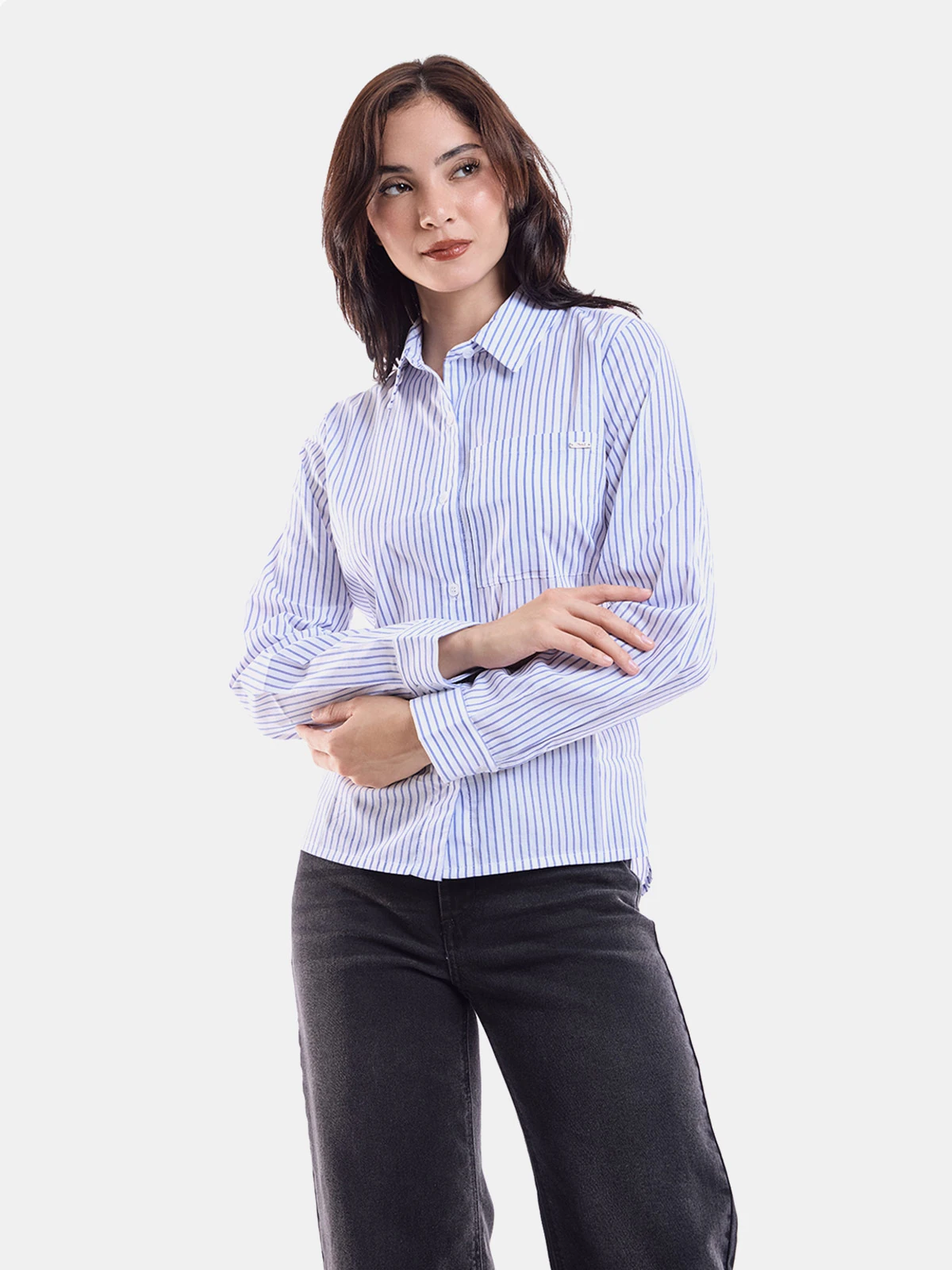 BLUSA MANGA LARGA MUJER METAL JEANS MAJU - 3