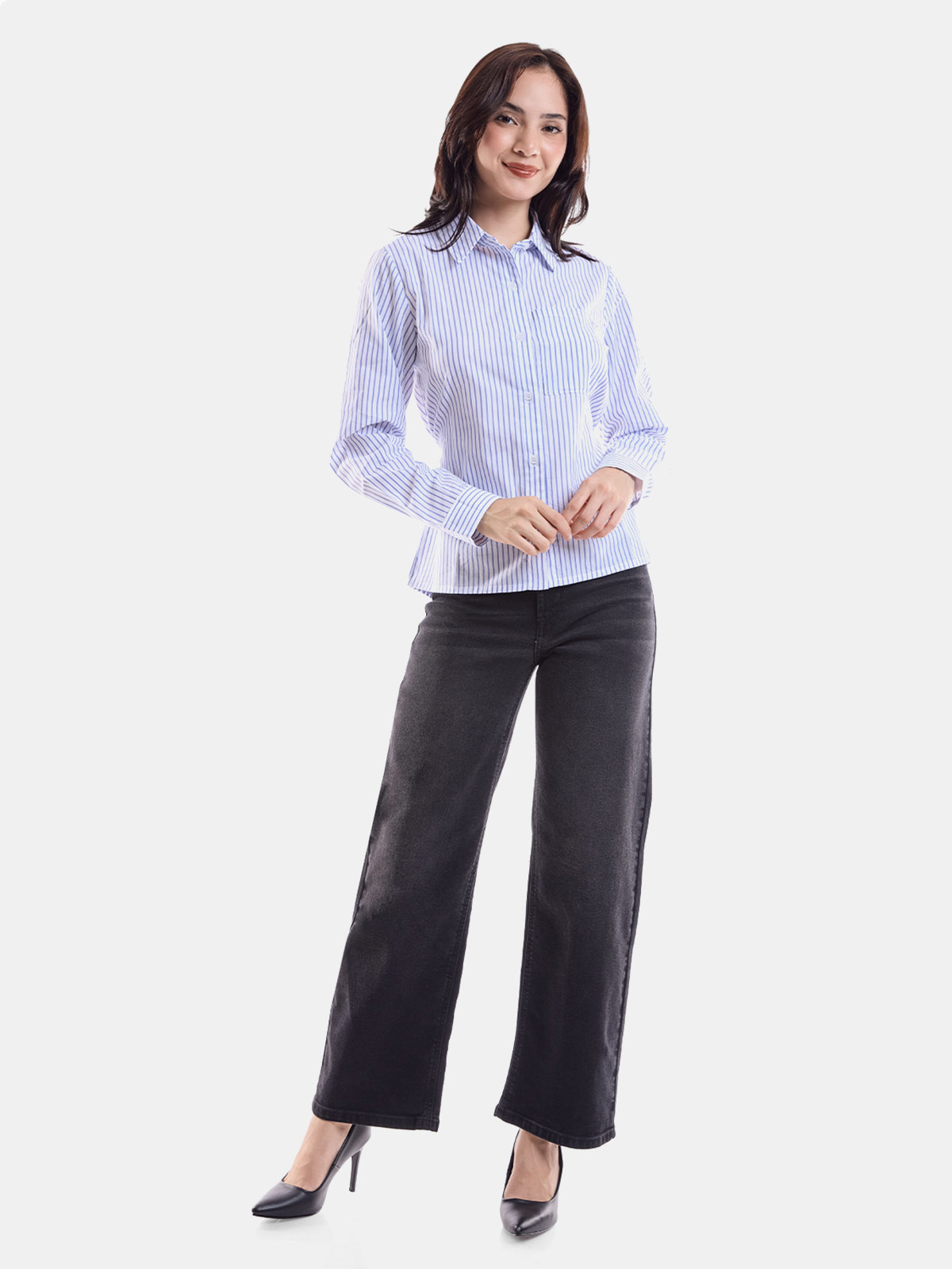 BLUSA MANGA LARGA MUJER METAL JEANS MAJU - 4