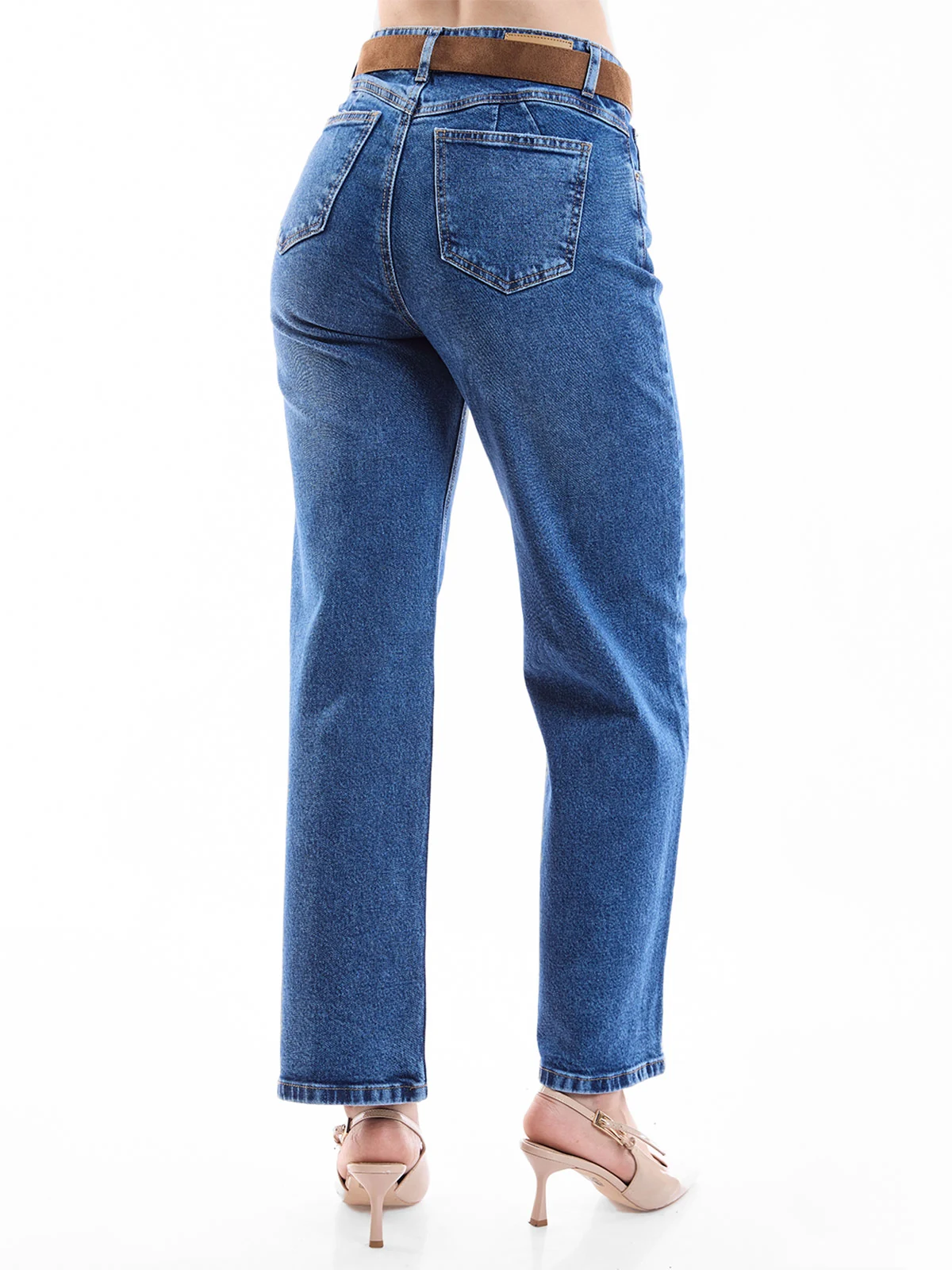 JEANS STRAIGHT MUJER METAL JEANS ESTRELLA - 3