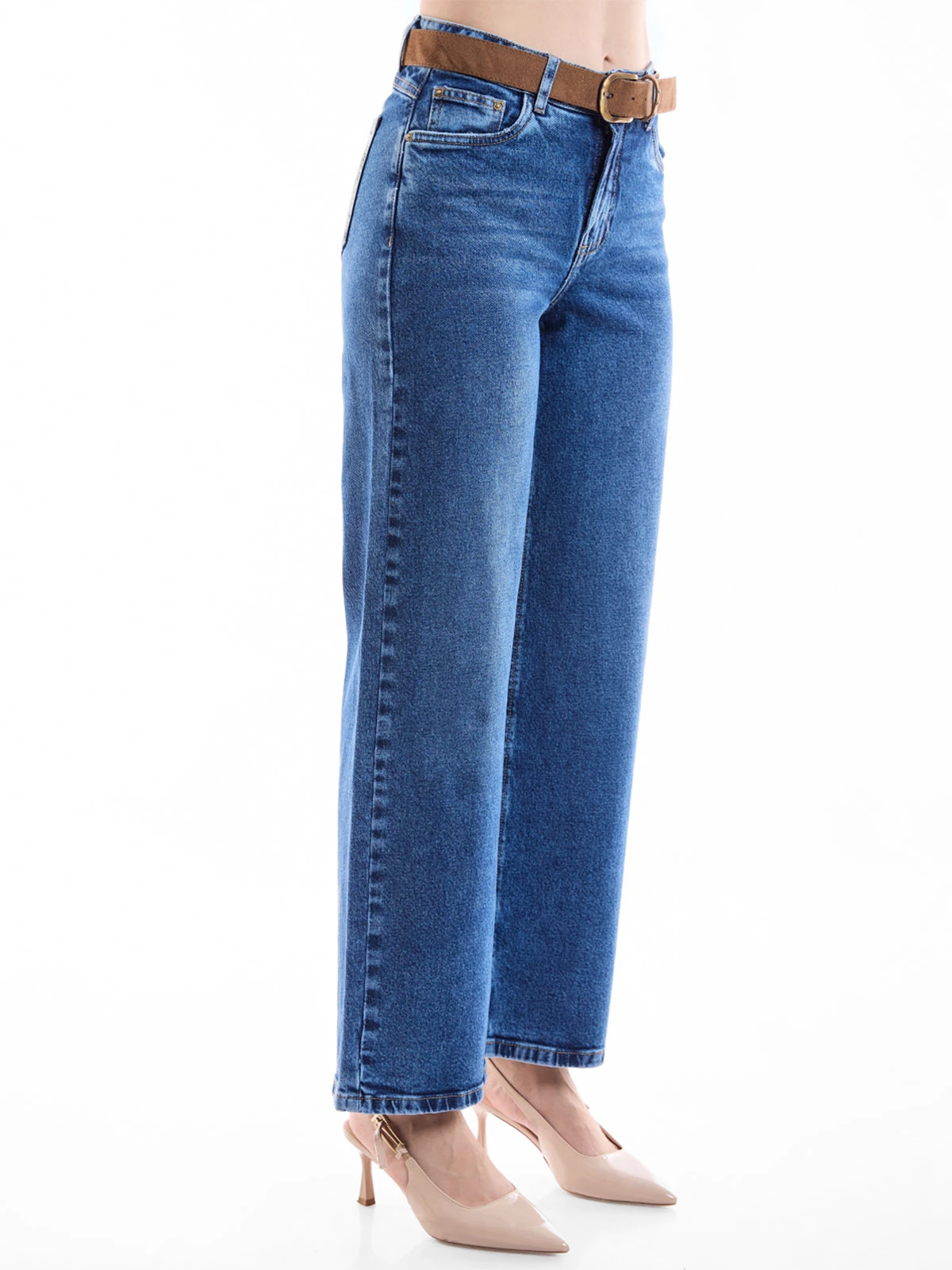 JEANS STRAIGHT MUJER METAL JEANS ESTRELLA - 4