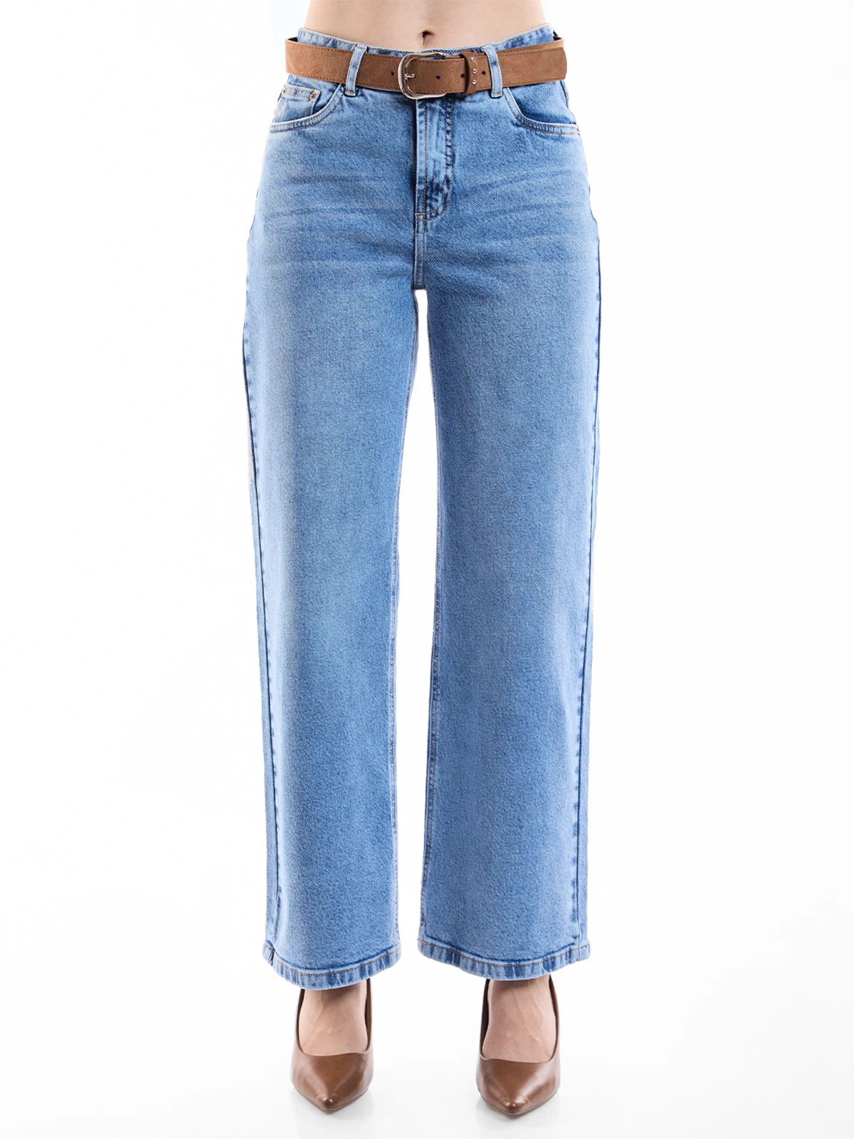 JEANS STRAIGHT MUJER METAL JEANS ESTRELLA - 2