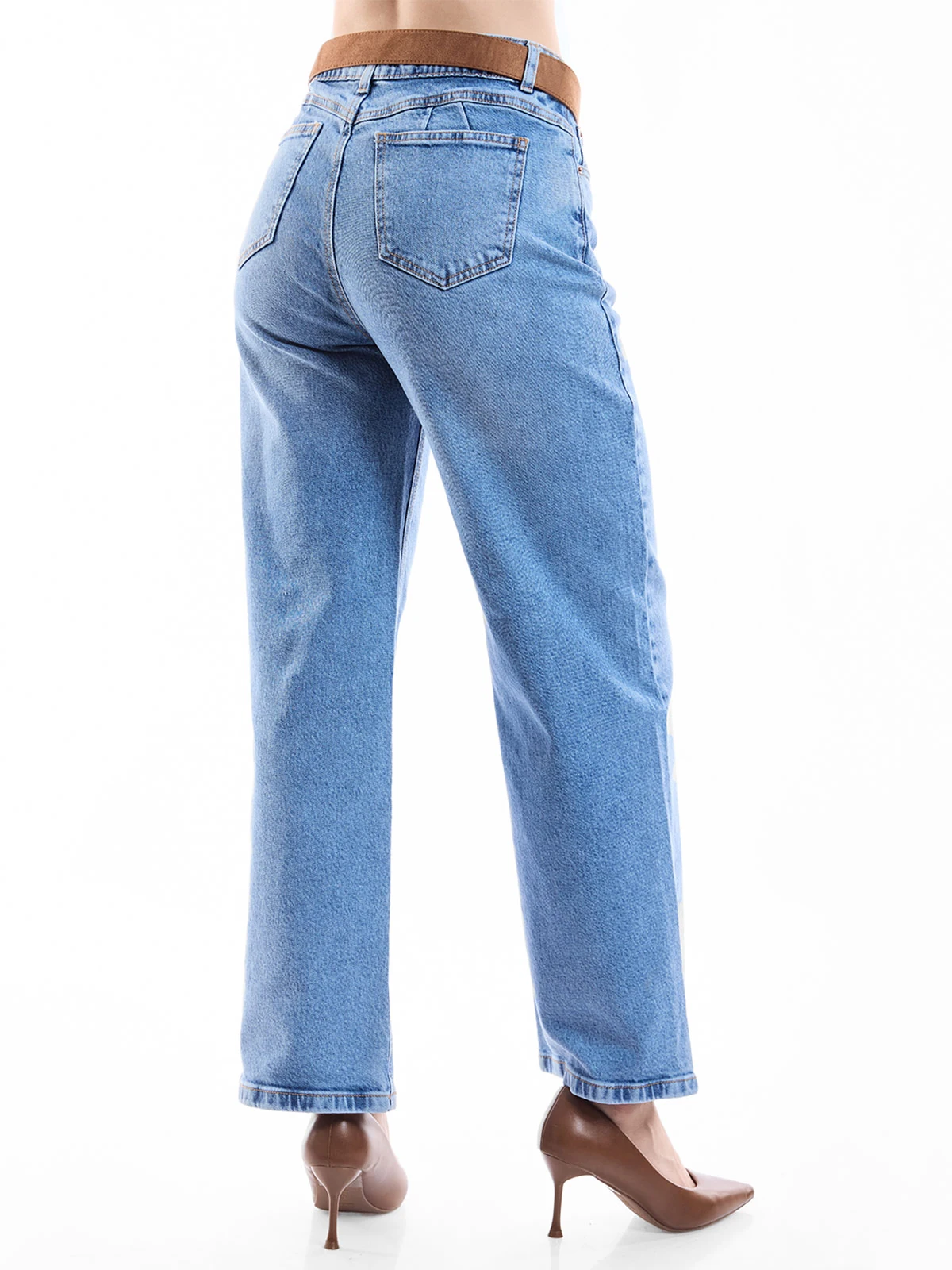 JEANS STRAIGHT MUJER METAL JEANS ESTRELLA - 3