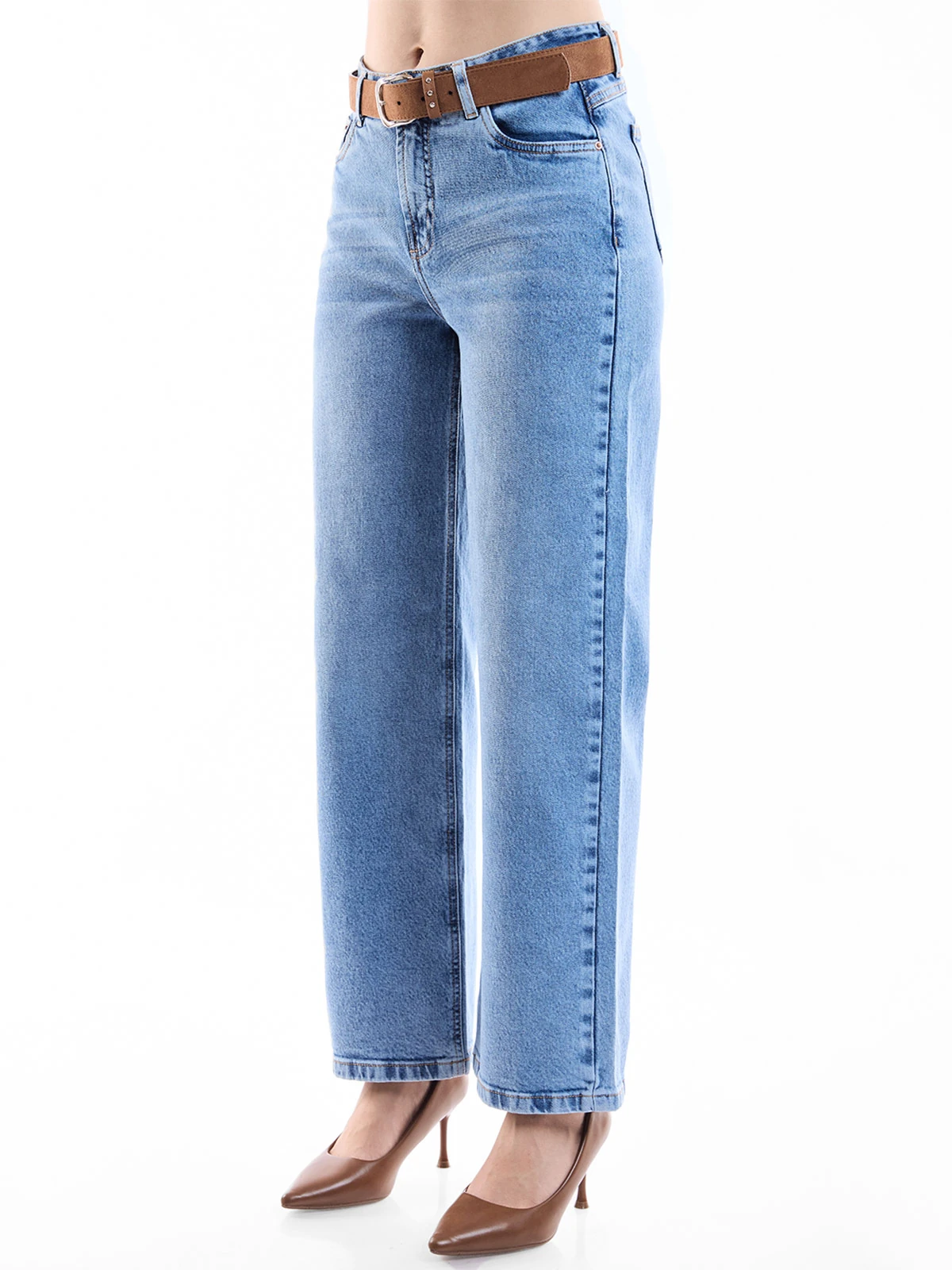 JEANS STRAIGHT MUJER METAL JEANS ESTRELLA - 4