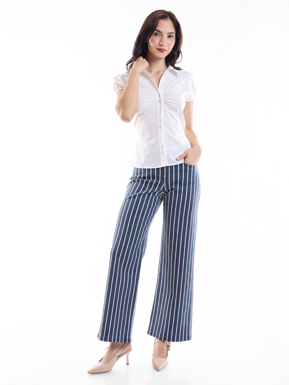 JEAN STRAIGHT MUJER METAL JEANS BRITANY - 1