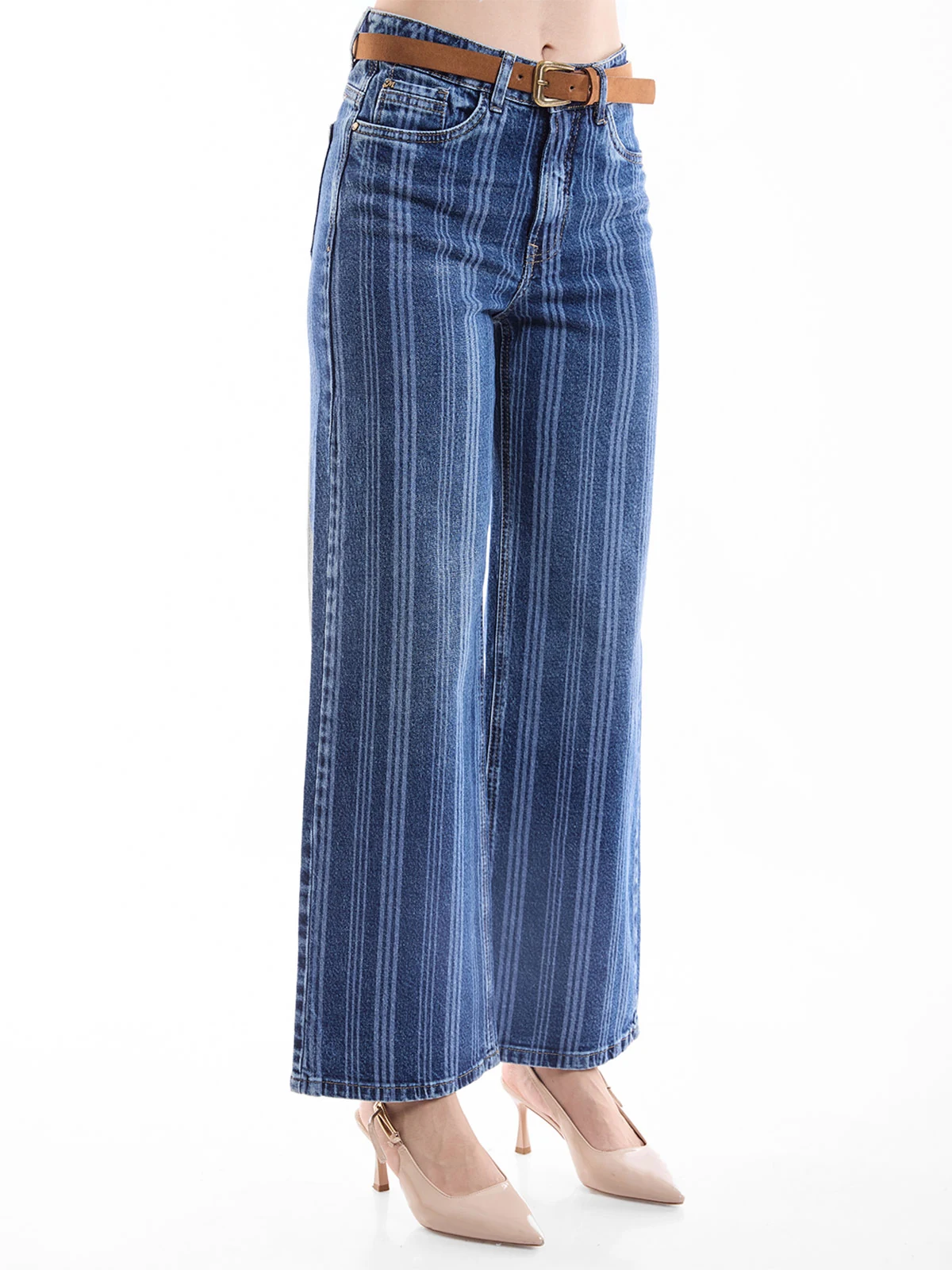 JEANS STRAIGHT MUJER METAL JEANS BIANCA - 4