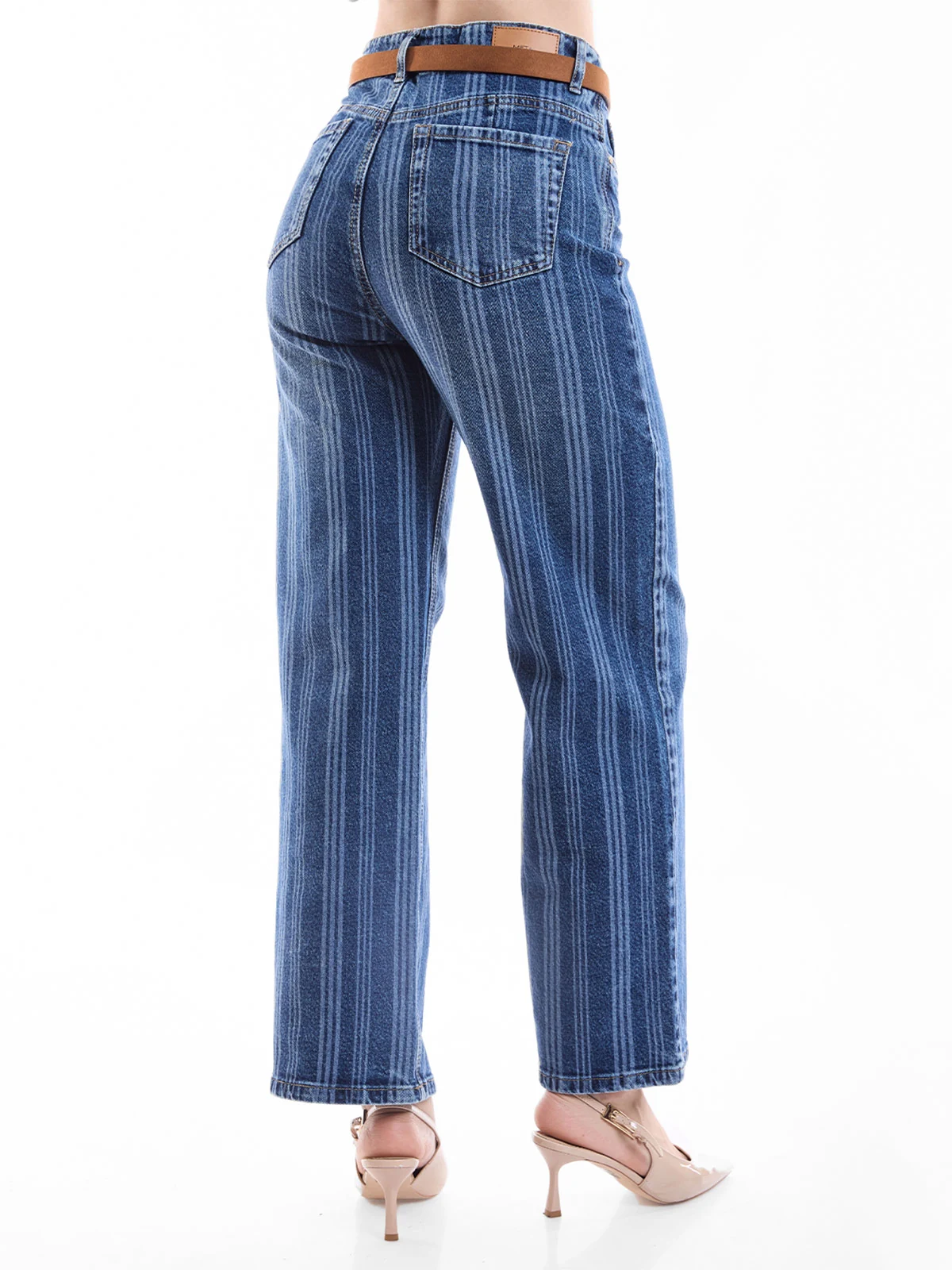 JEANS STRAIGHT MUJER METAL JEANS BIANCA - 3