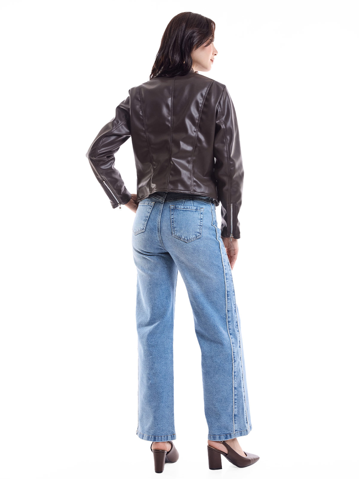 CASACA MUJER METAL JEANS OLIVIA CUERINA OLIVIA - 4