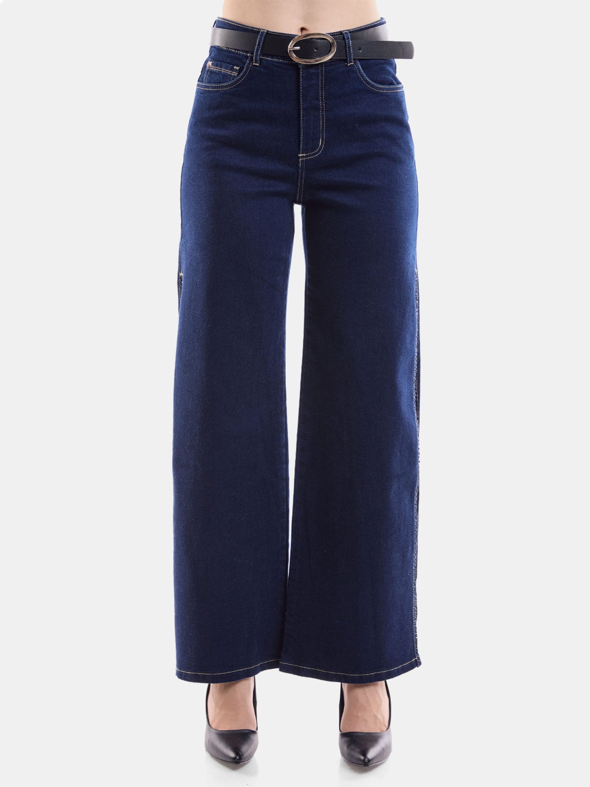 JEAN WIDE LEG MUJER METAL JEANS ENCAJE VERA - 3