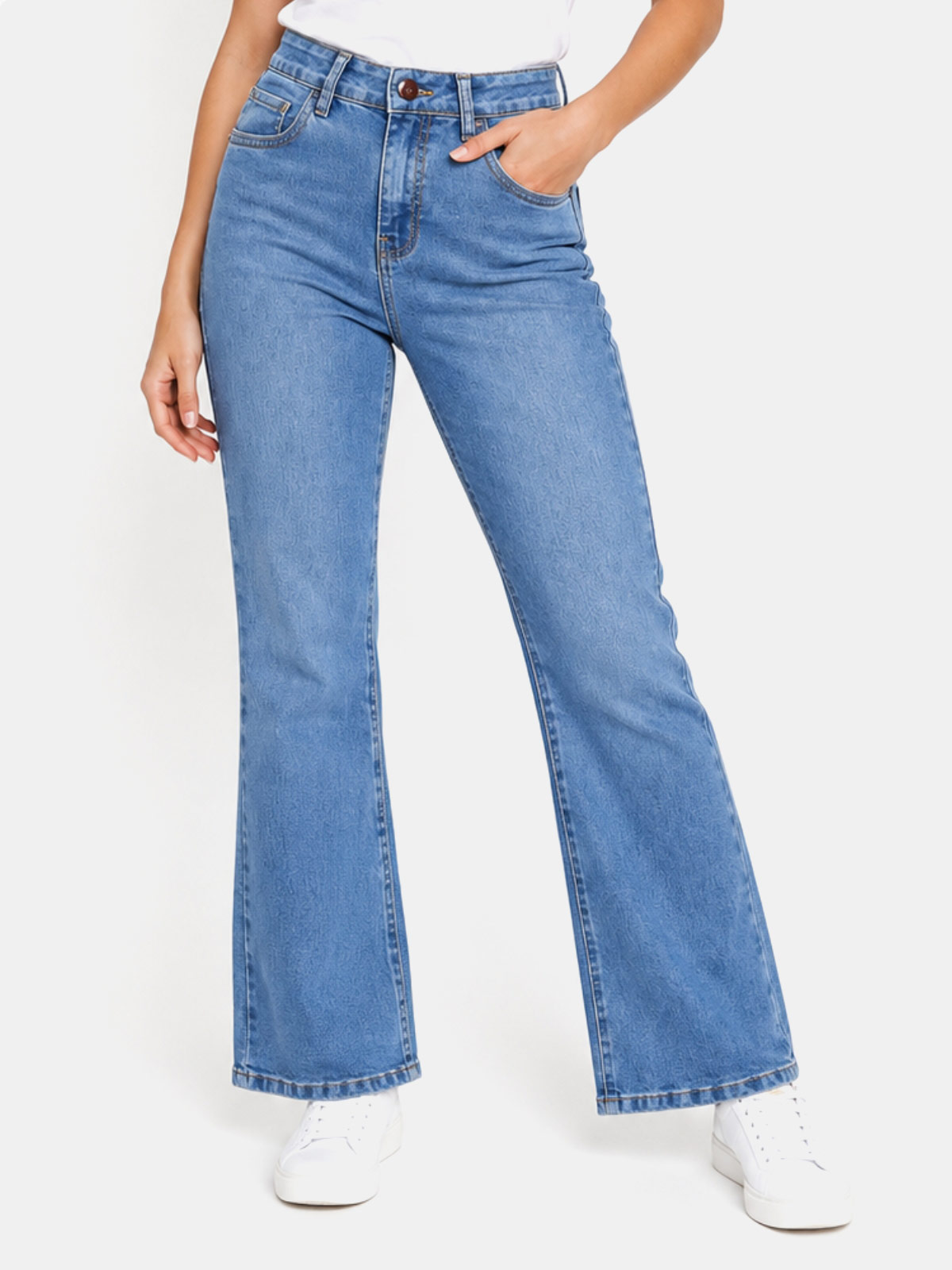 JEANS ALGODÓN CROPPED MUJER PARADA 111 BELLA - 2