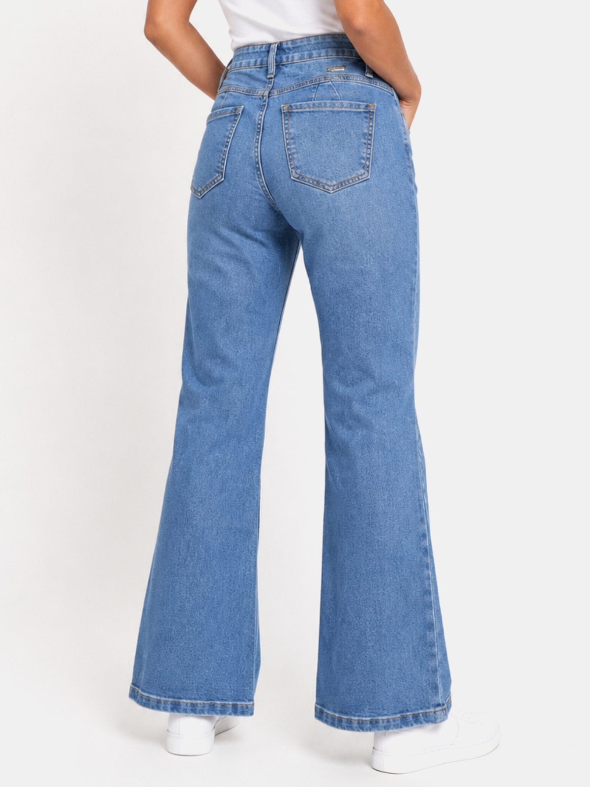 JEANS ALGODÓN CROPPED MUJER PARADA 111 BELLA - 3