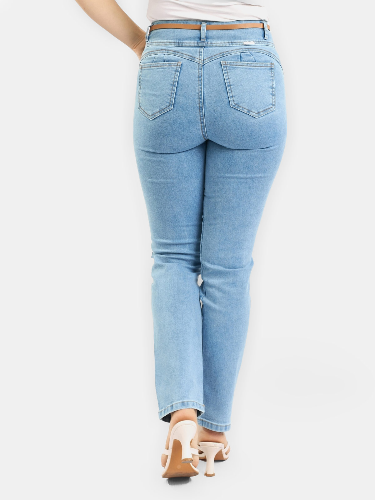 JEANS ALGODÓN FLARE MUJER PARADA 111 AXIA - 2