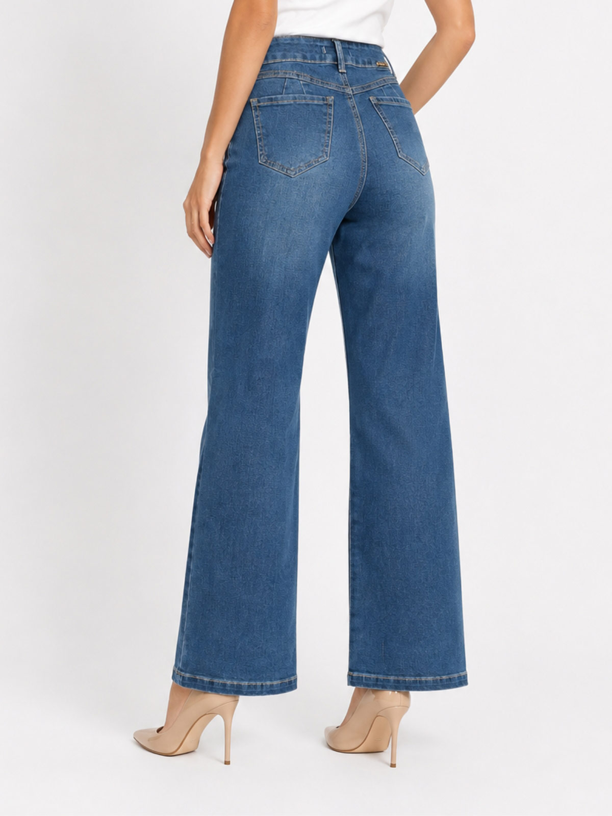 JEANS ALGODÓN RECTO MUJER PARADA 111 NORA - 2