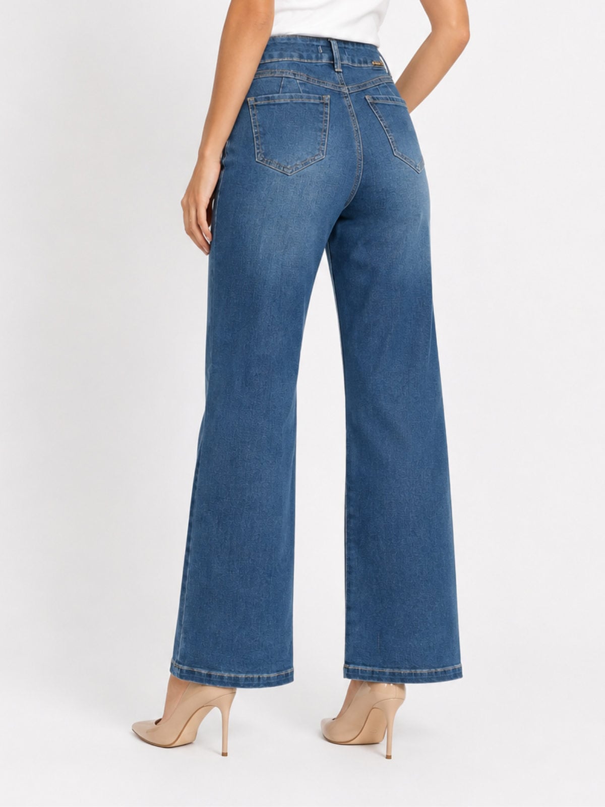 JEANS ALGODÓN RECTO MUJER PARADA 111 NORA - 2