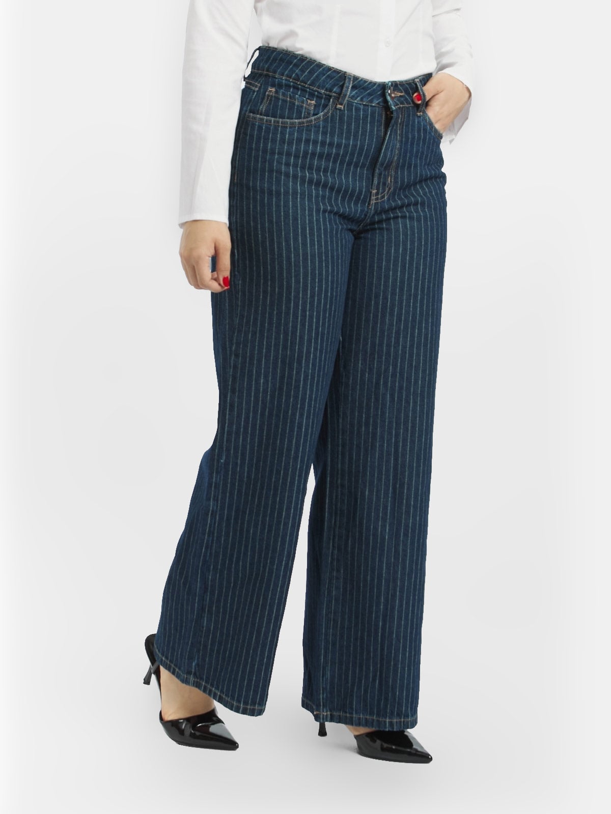JEANS ALGODÓN WIDELEG MUJER PARADA 111 SOFIA - 4