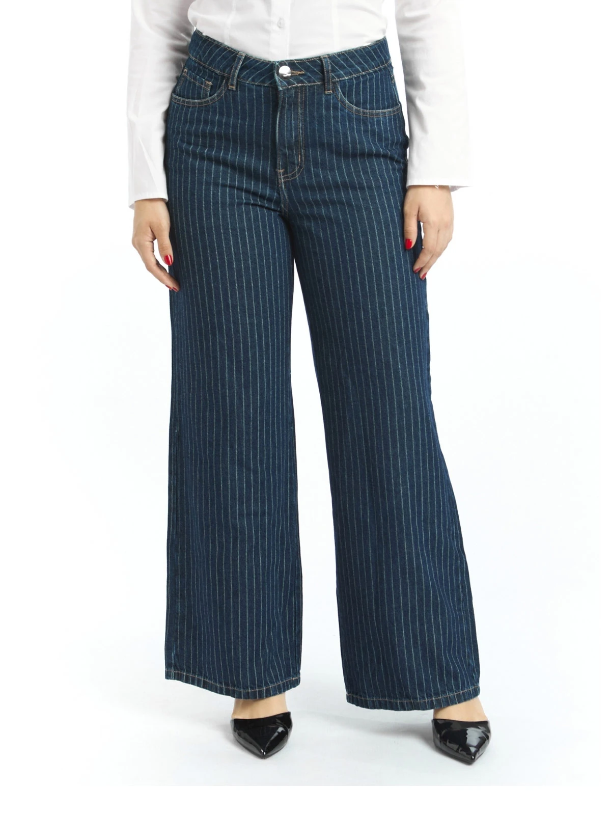 JEANS ALGODÓN WIDELEG MUJER PARADA 111 SOFIA - 1