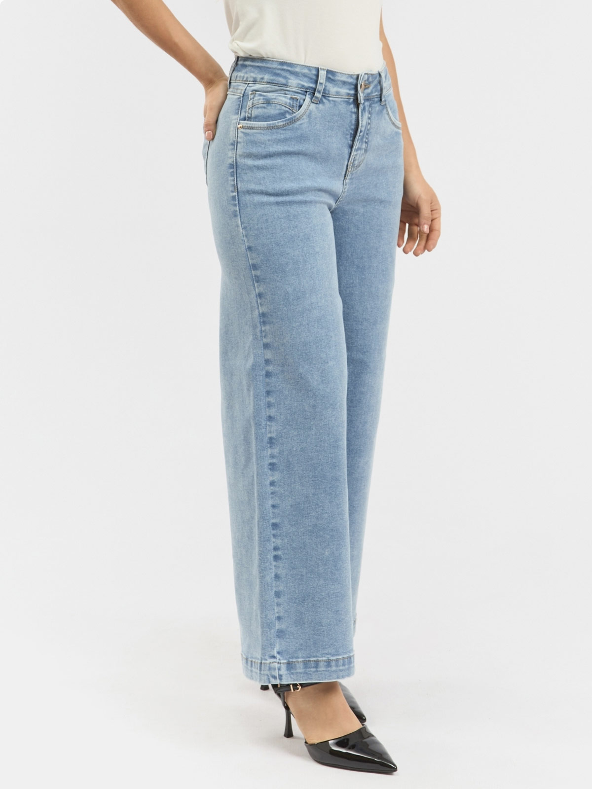 JEANS ALGODÓN CROPPED MUJER PARADA 111 RAQUEL - 3