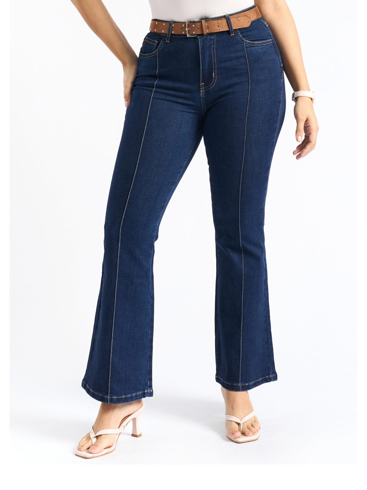 JEANS ALGODÓN FLARE PARADA 111 MAILY - 1