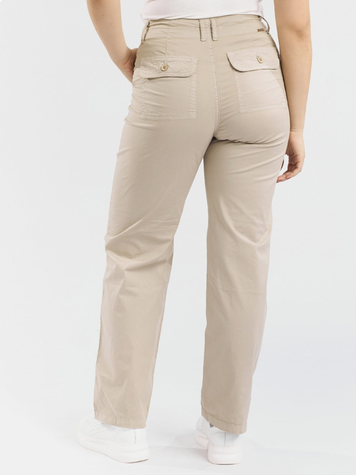 PANTALÓN ALGODÓN RECTO MUJER PARADA 111 CARLA - 2