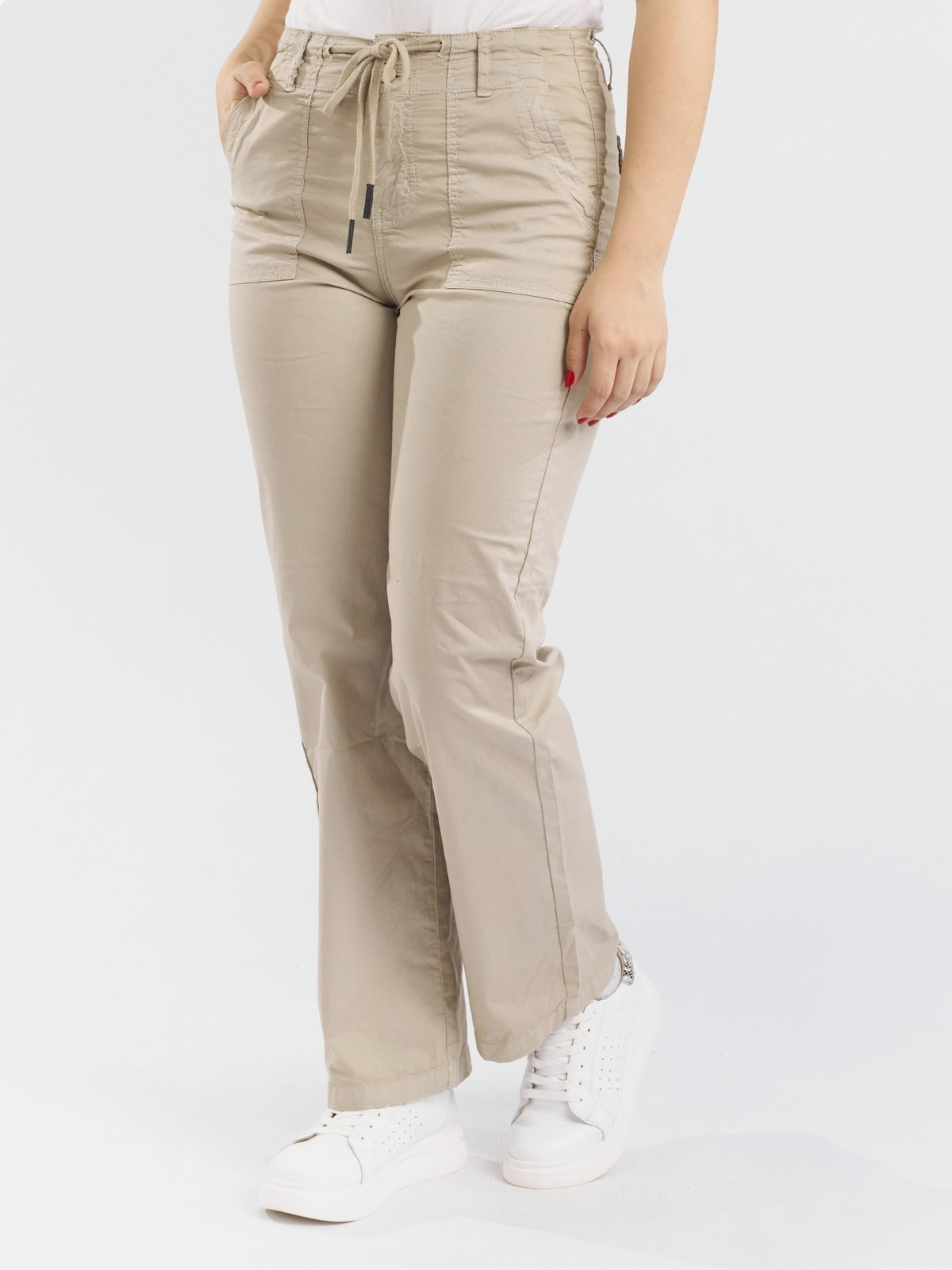PANTALÓN ALGODÓN RECTO MUJER PARADA 111 CARLA - 4