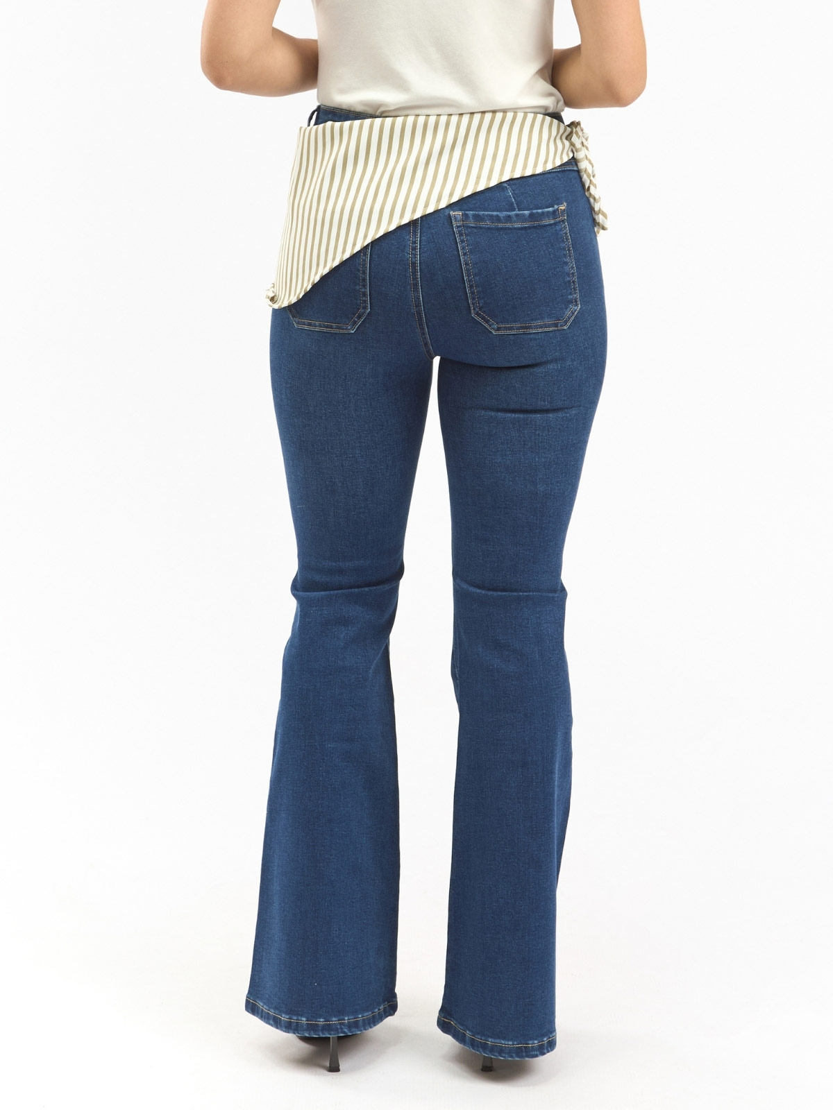 JEANS ALGODÓN FLARE MUJER PARADA 111 FANIA - 2