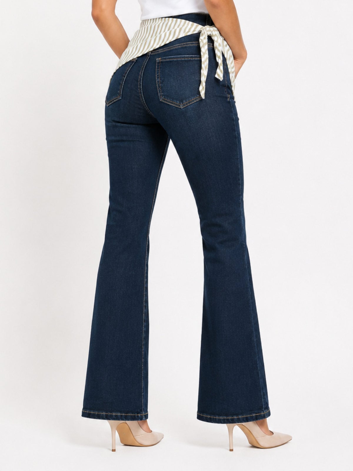 JEANS ALGODÓN FLARE MUJER PARADA 111 FANIA - 3