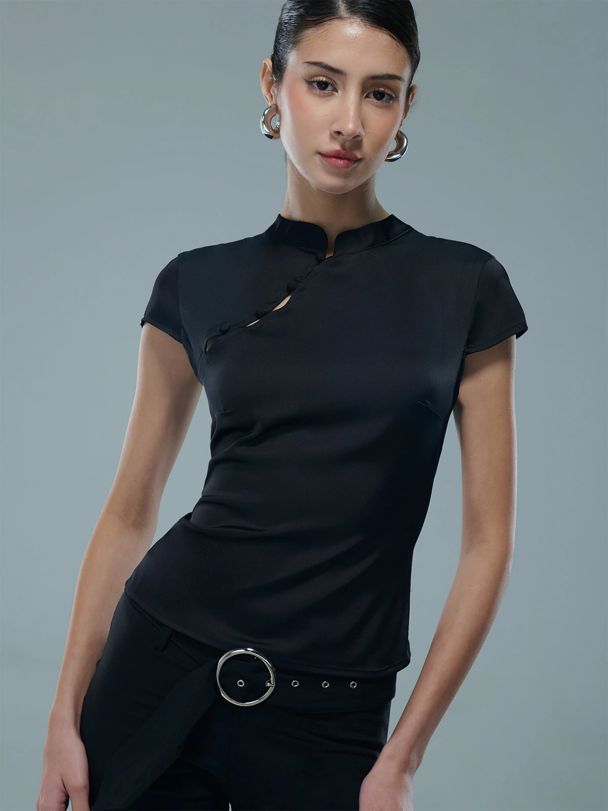 BLUSA MANGA CORTA MUJER INDEX - 4