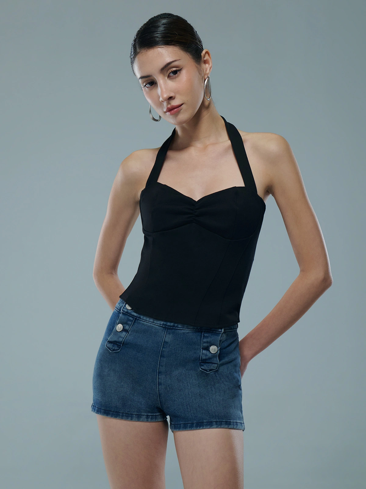 POLO SIN MANGAS MUJER INDEX HALTER - 1