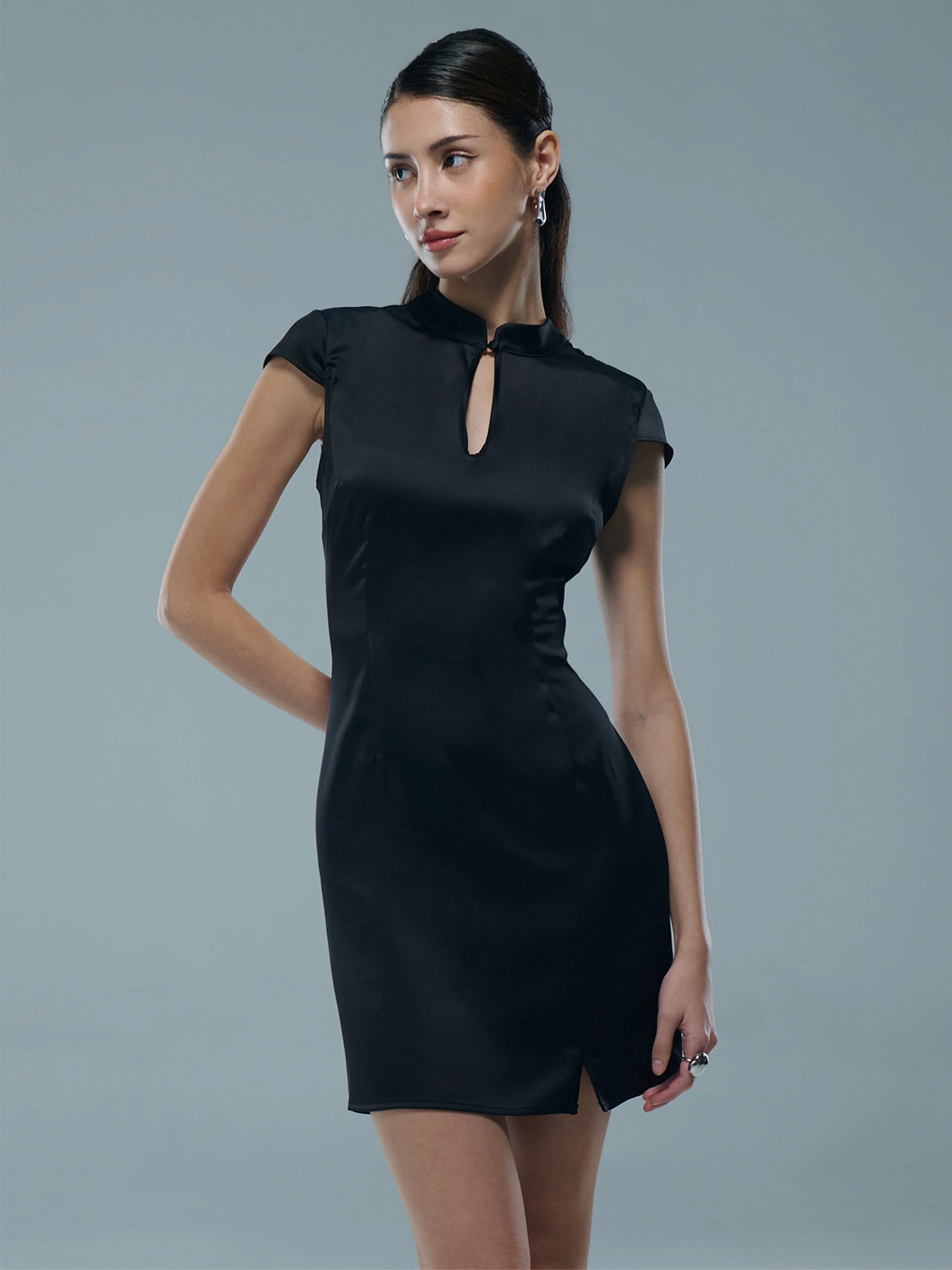 VESTIDO CORTO MUJER INDEX - 4