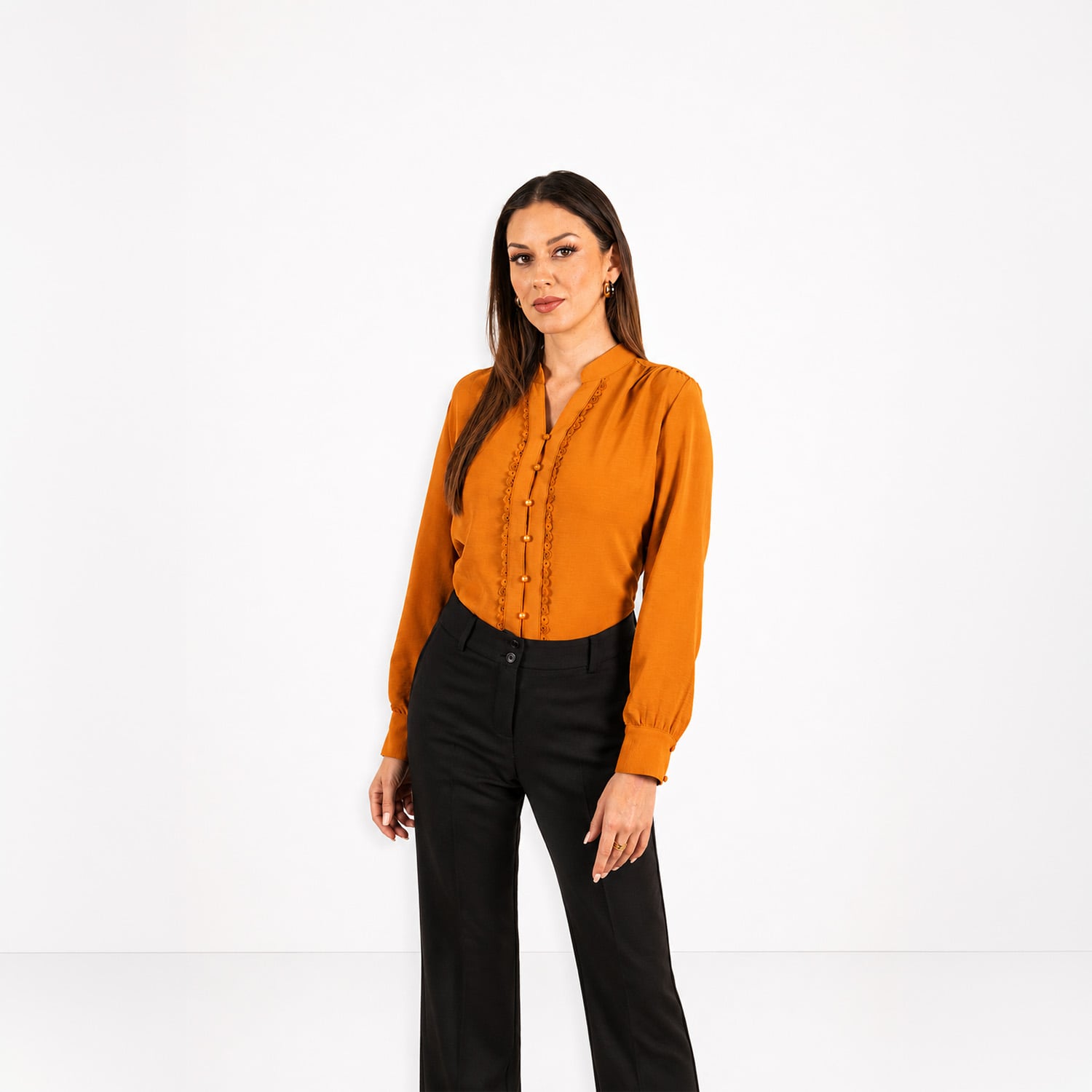 BLUSA MUJER CP MODA DE COLECCIÓN NEGRO REGENTE - 2
