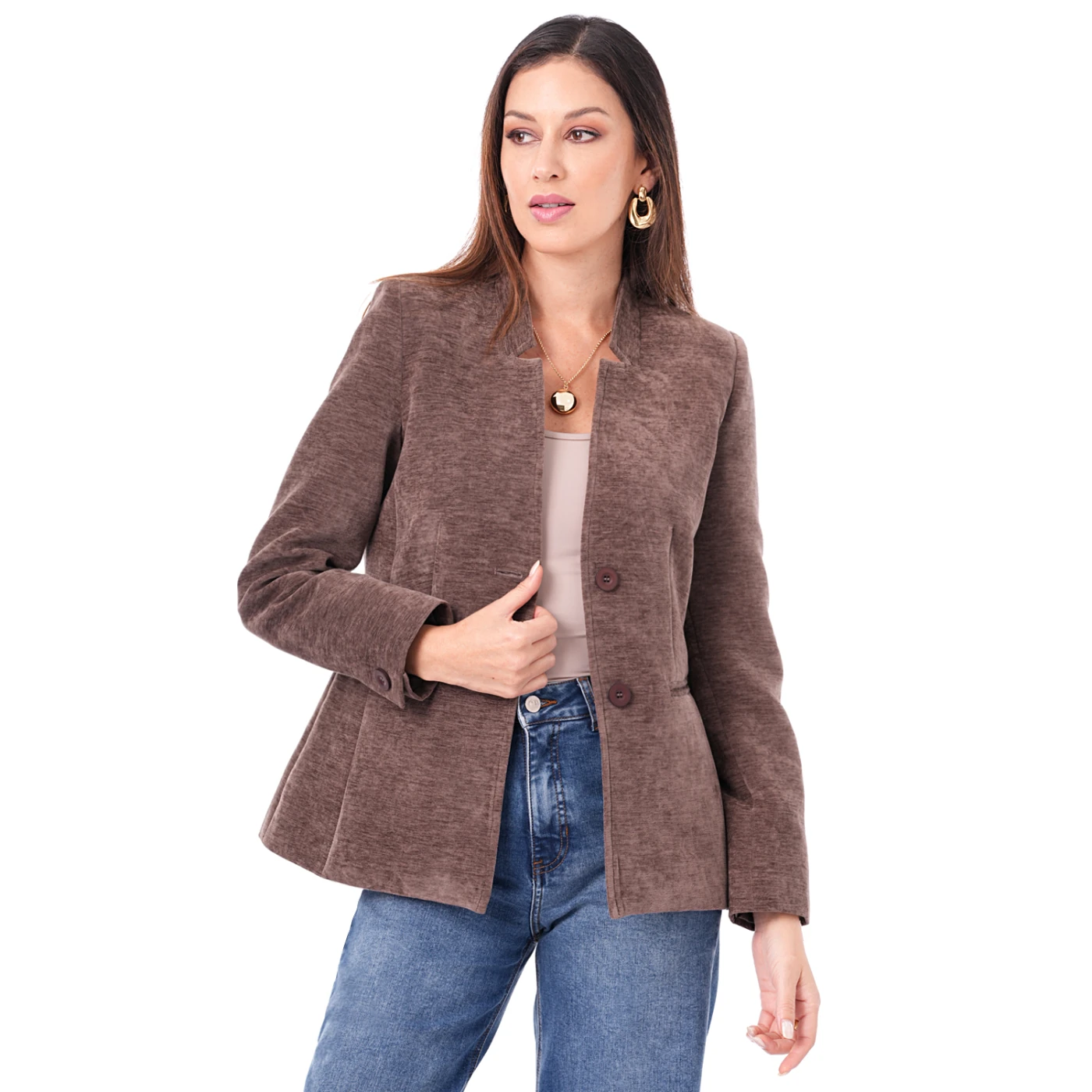 CASACA MUJER CP MODA DE COLECCIÓN CHAMBERY - 1
