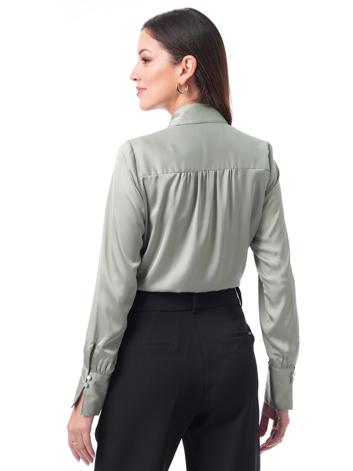 BLUSA MANGA LARGA MUJER CP MODA DE COLECCIÓN BYRON - 2