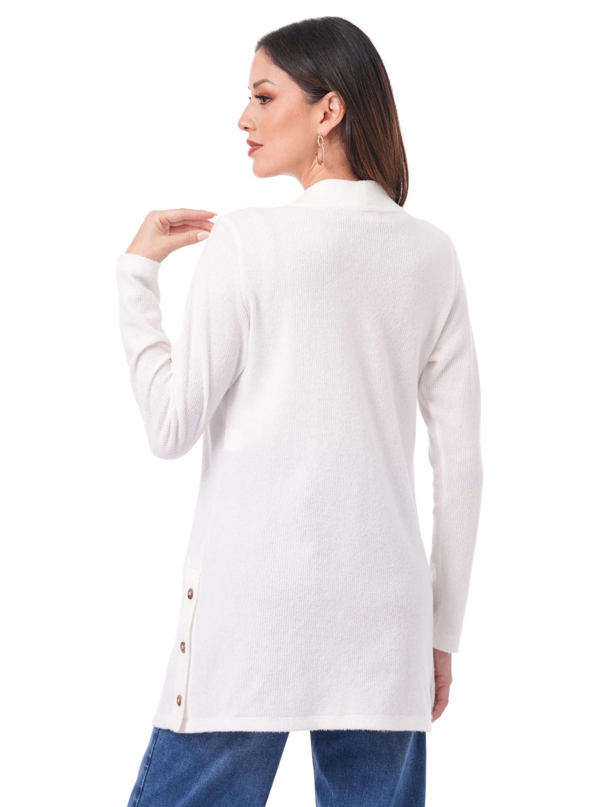 CARDIGAN MANGA LARGA MUJER CP MODA DE COLECCIÓN LUANG - 2