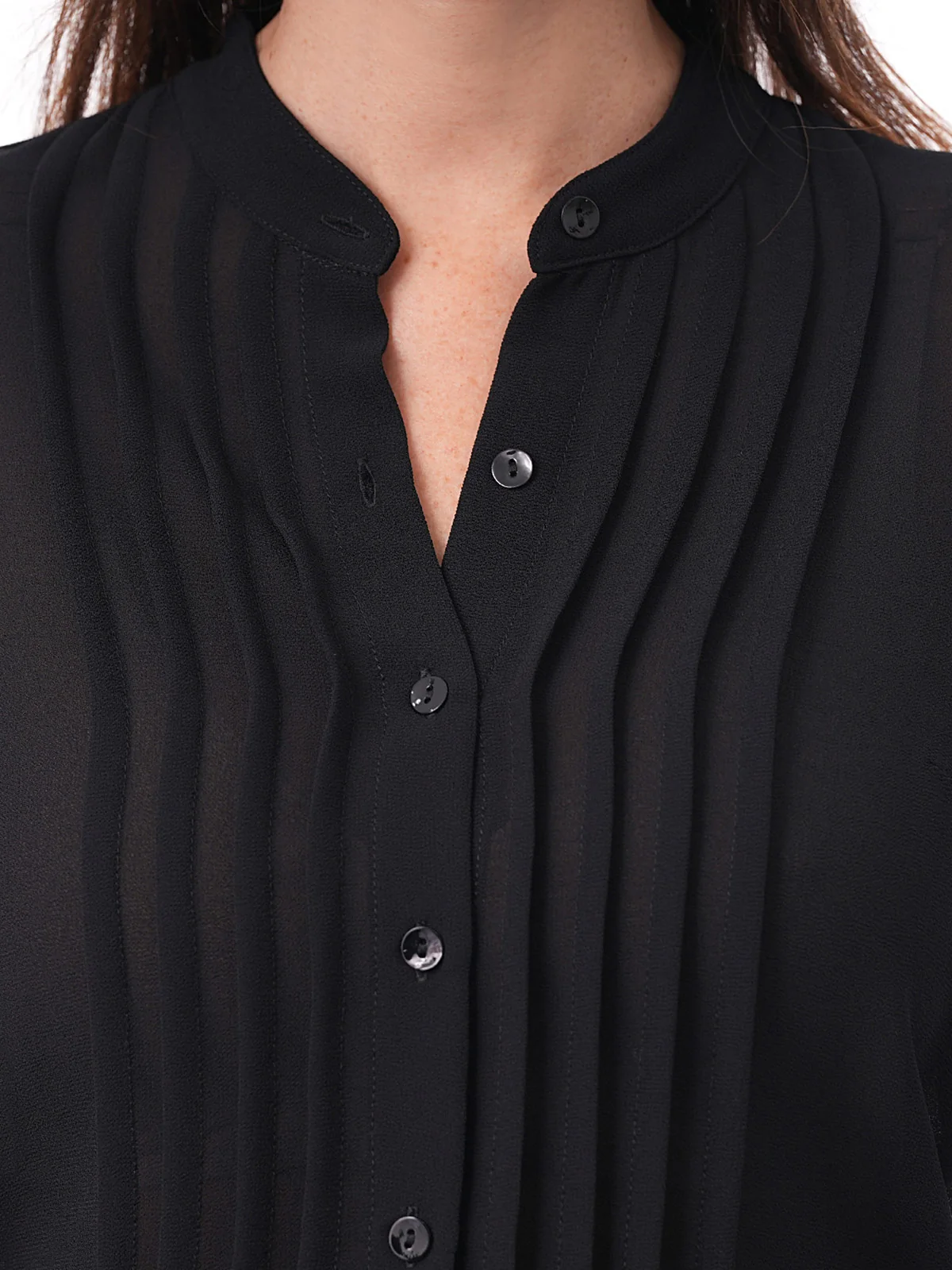 BLUSA MANGA LARGA CP MODA DE COLECCIÓN NEGRO - 4
