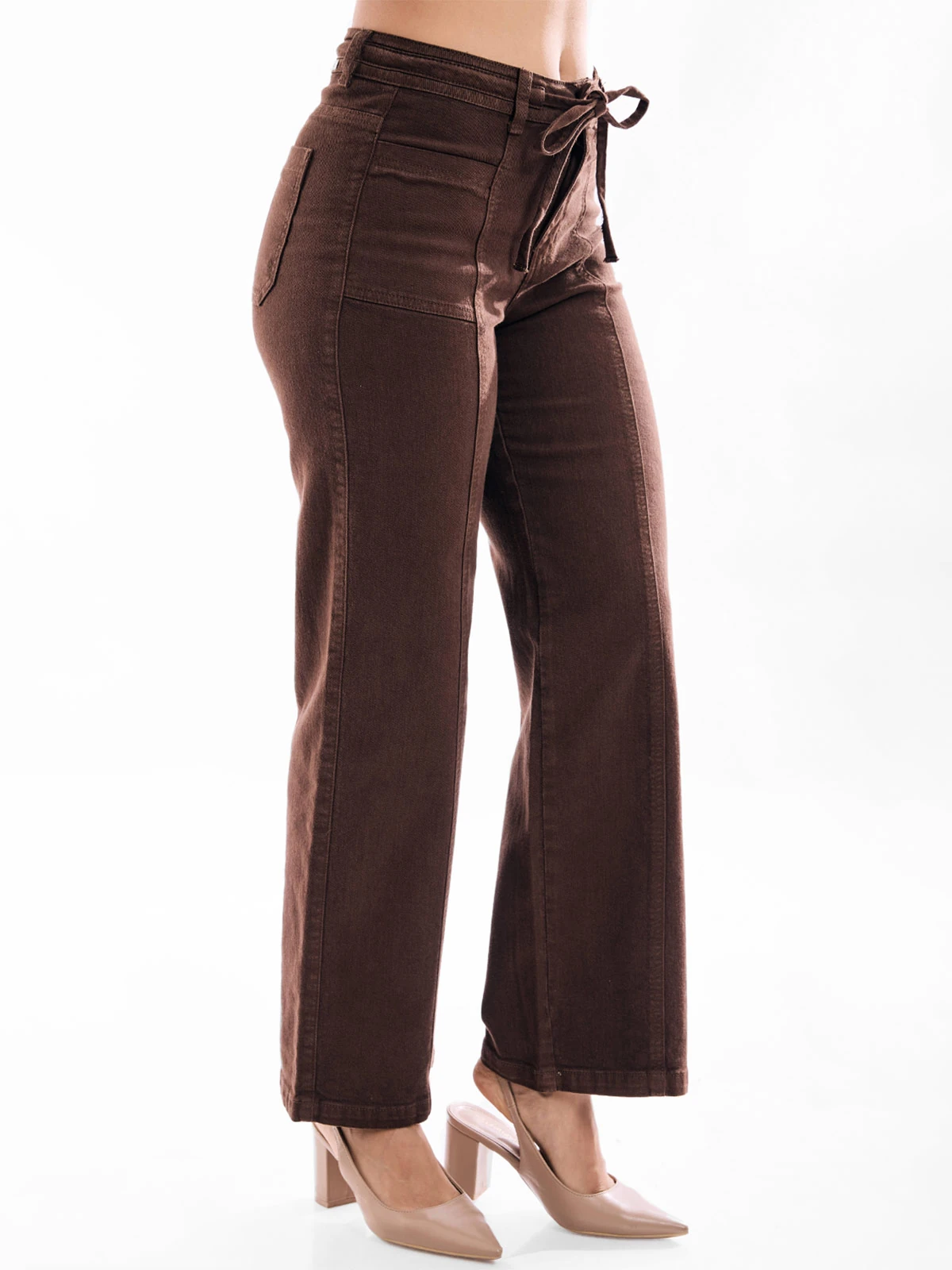JEANS ALGODÓN WIDE LEG MUJER METRAL JEANS CLAUDIA - 4