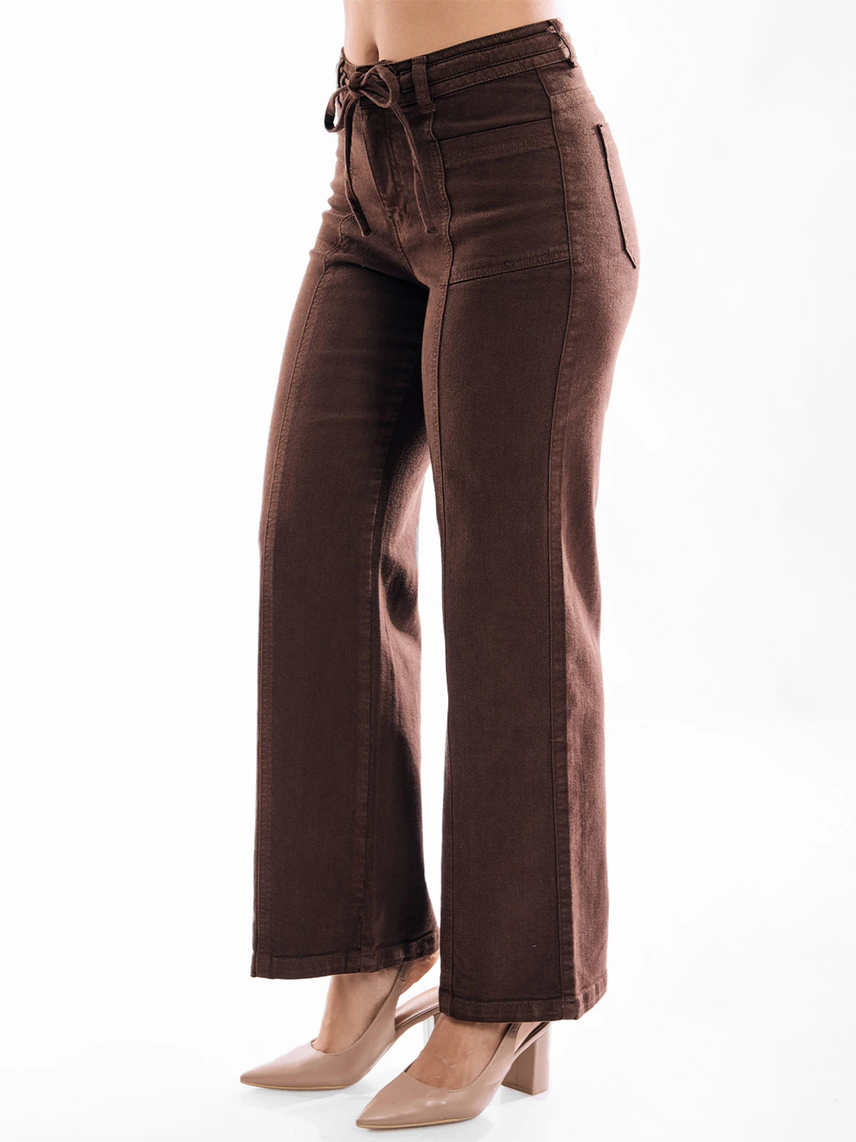 JEANS ALGODÓN WIDE LEG MUJER METRAL JEANS CLAUDIA - 5