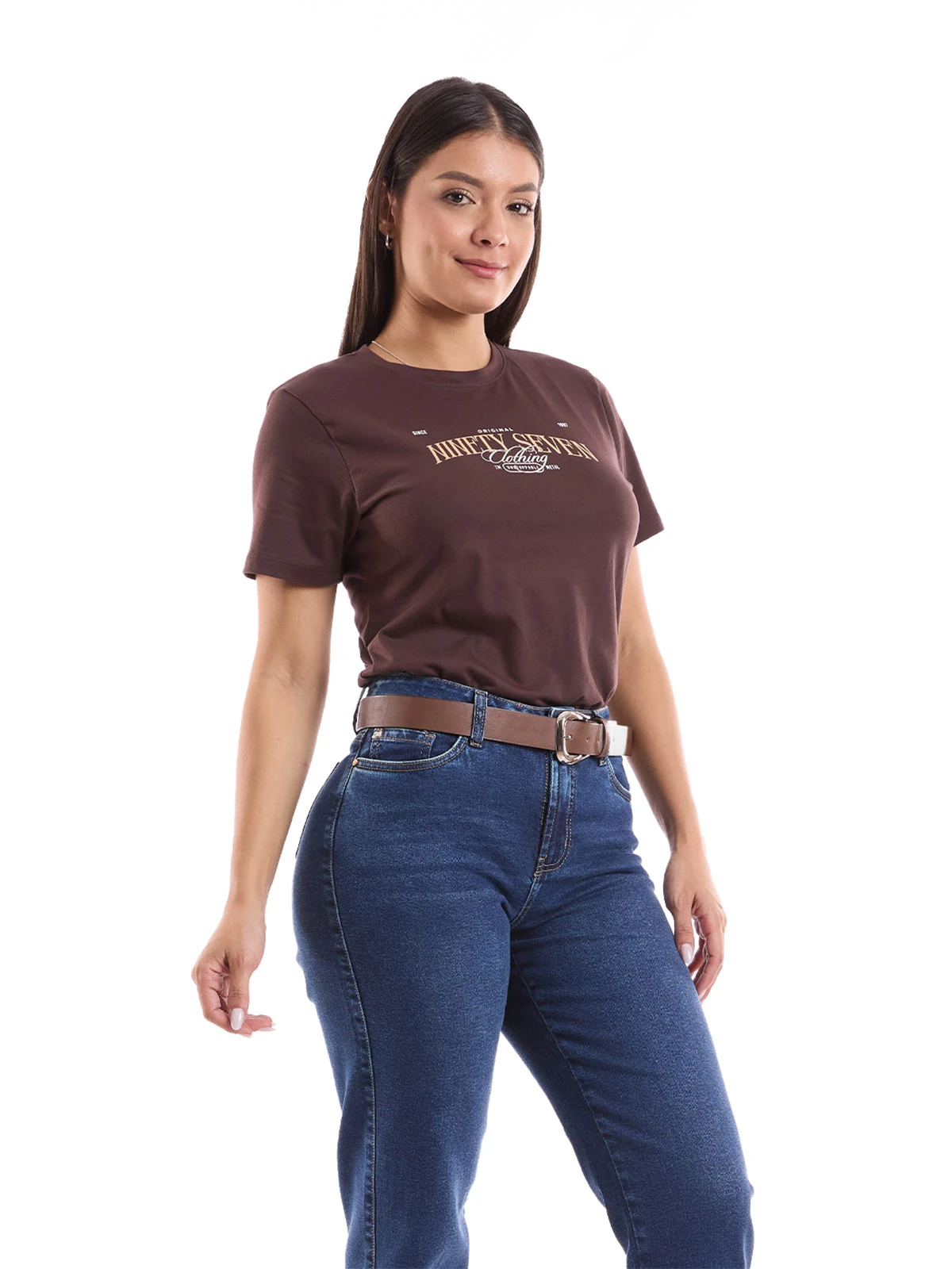 POLO MANGA CORTA ALGODÓN MUJER METAL JEANS SEVEN - 1