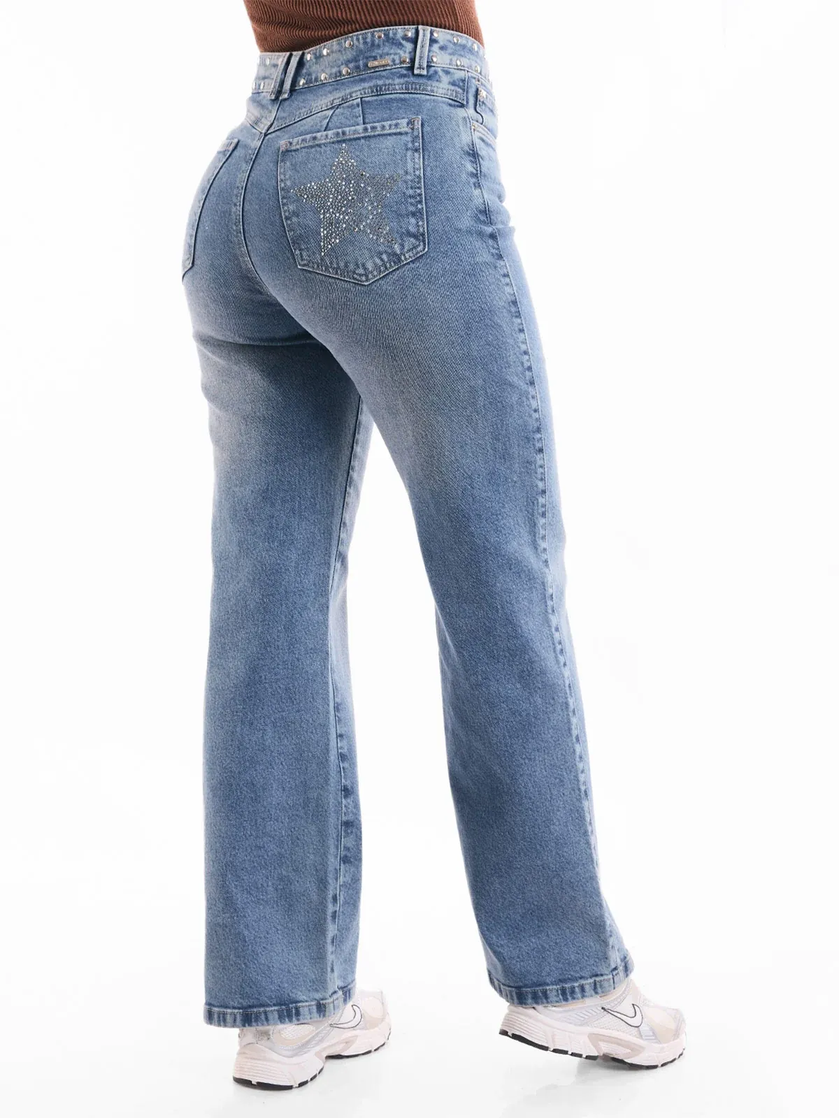 JEANS ALGODÓN REGULAR MUJER METAL JEANS TAMY - 2