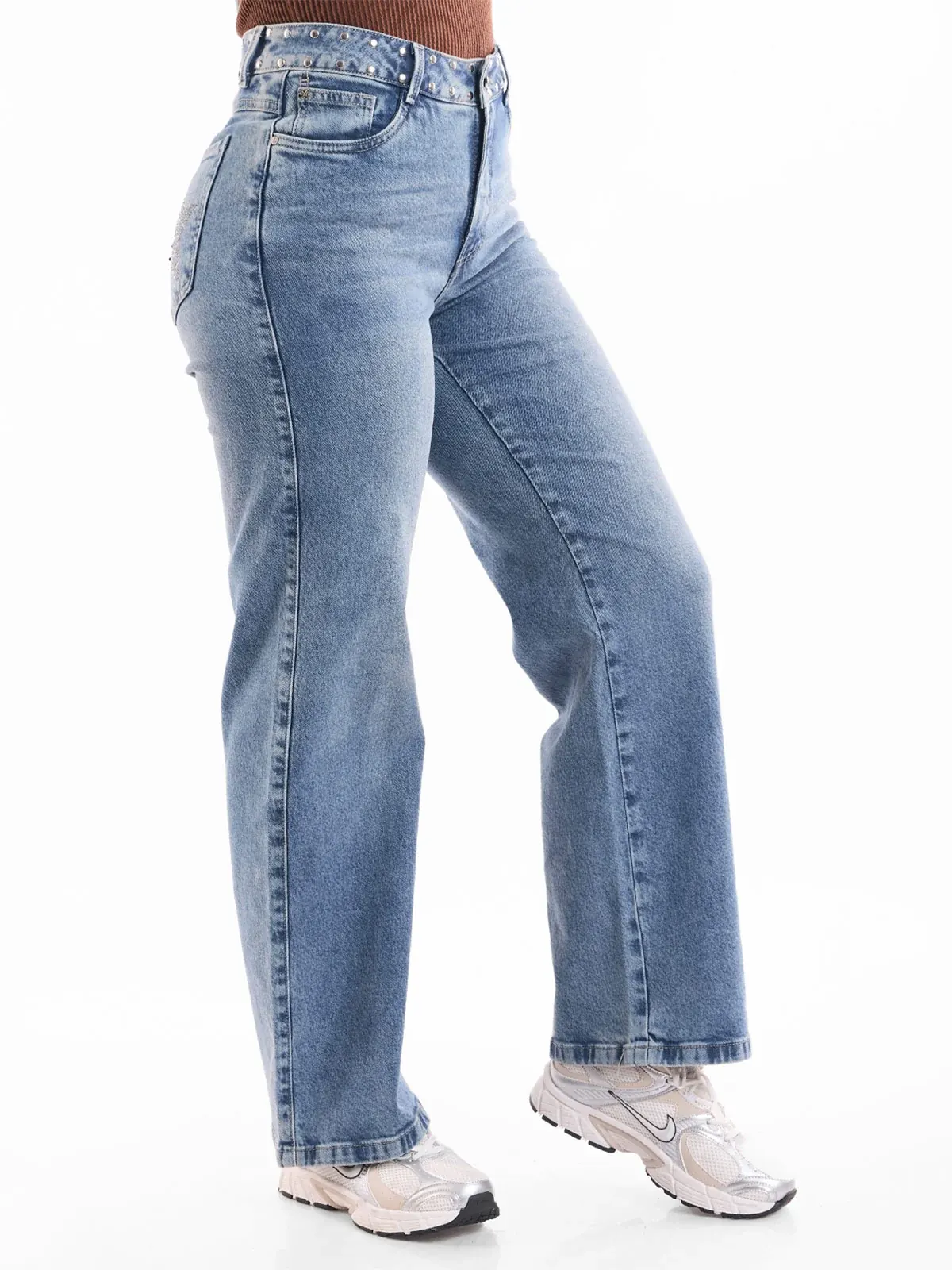 JEANS ALGODÓN REGULAR MUJER METAL JEANS TAMY - 3