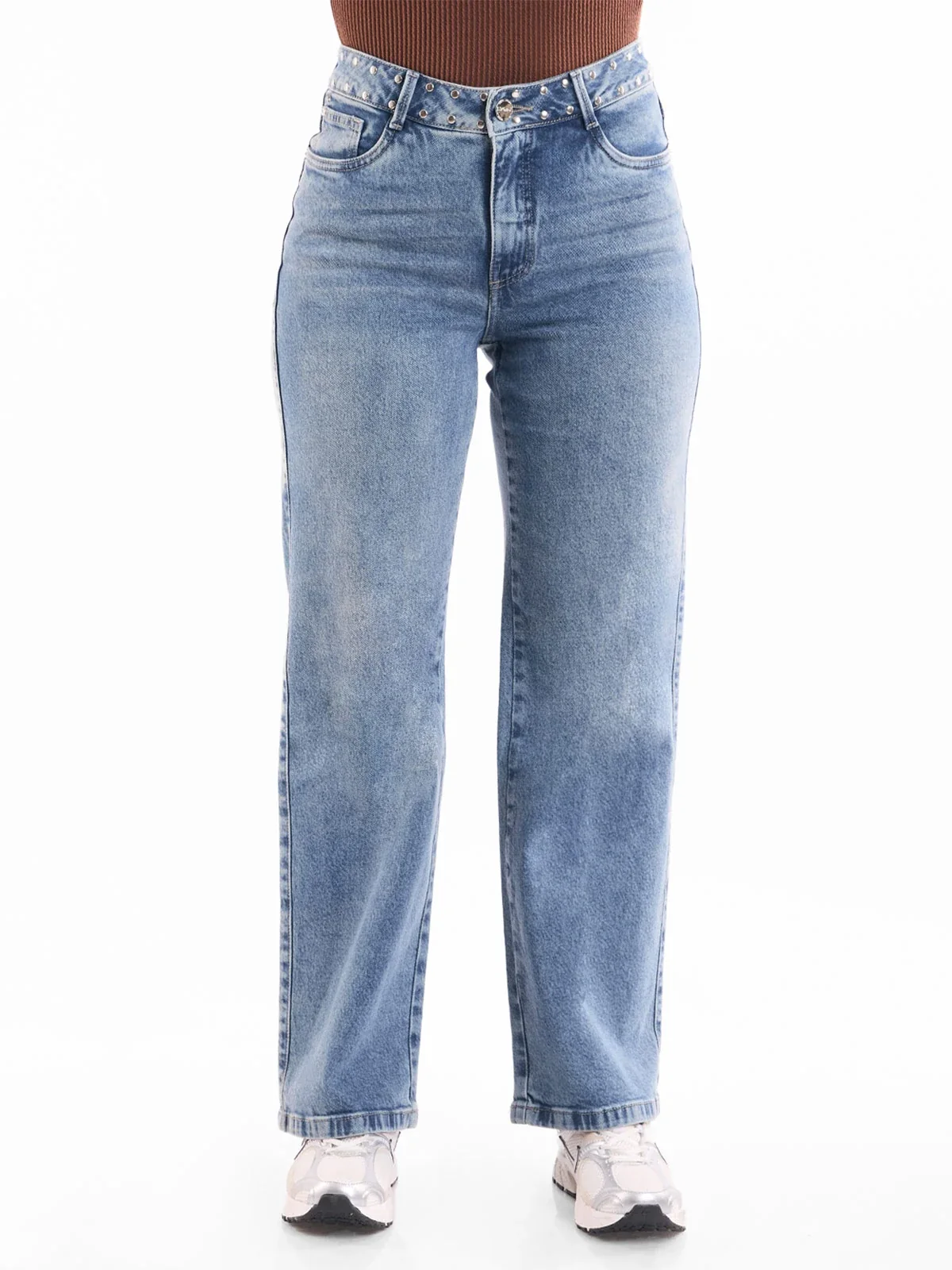 JEANS ALGODÓN REGULAR MUJER METAL JEANS TAMY - 4