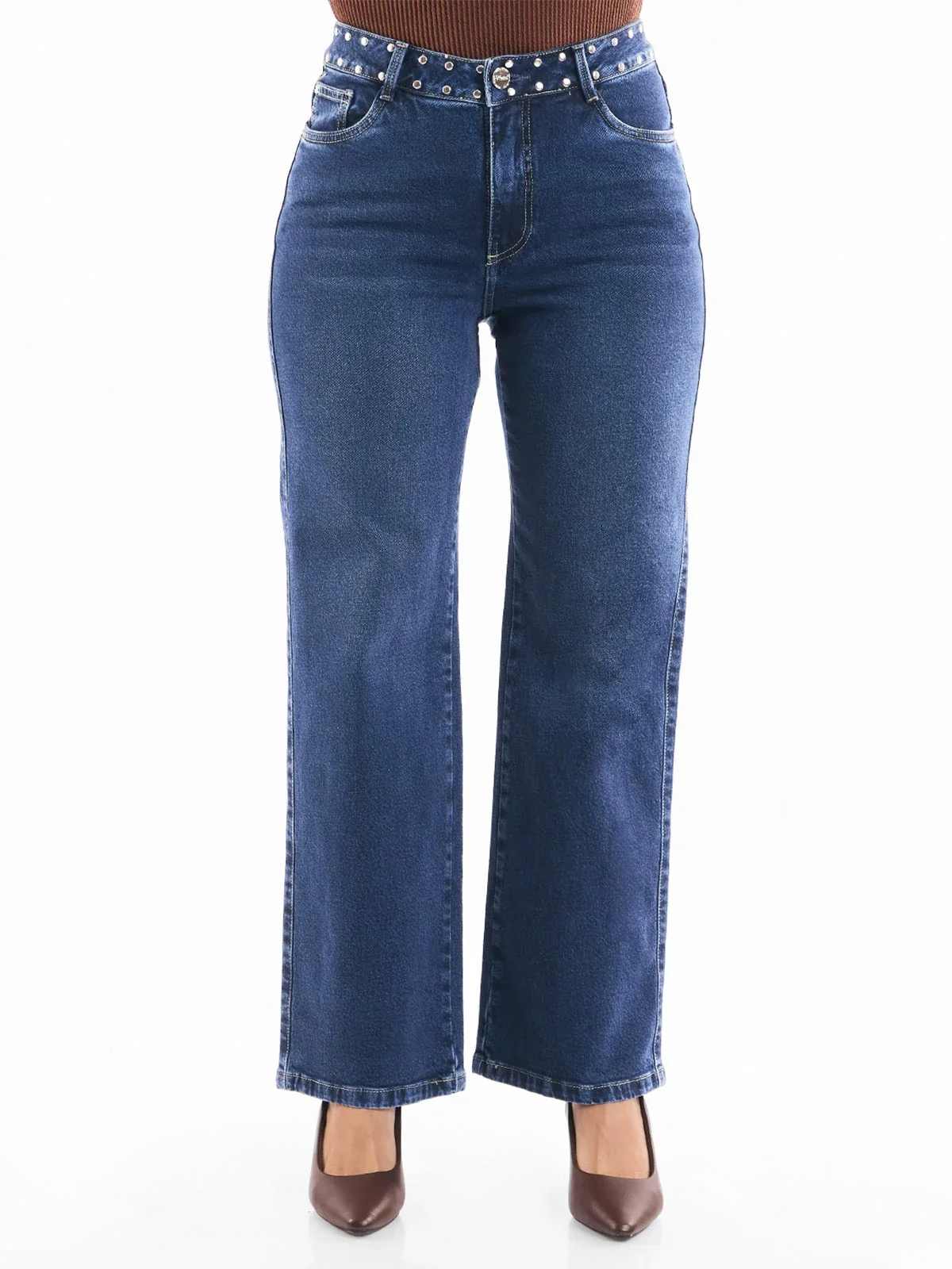 JEANS ALGODÓN REGULAR MUJER METAL JEANS TAMY - 5