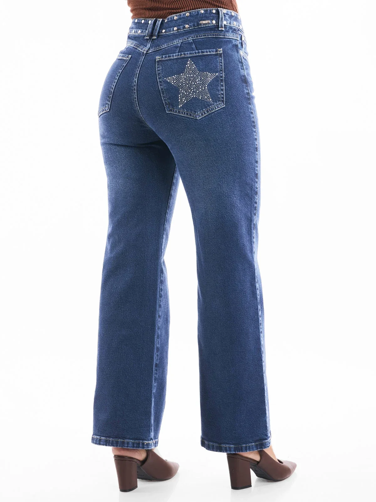 JEANS ALGODÓN REGULAR MUJER METAL JEANS TAMY - 2