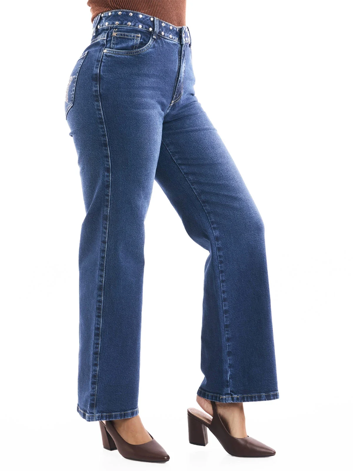 JEANS ALGODÓN REGULAR MUJER METAL JEANS TAMY - 4