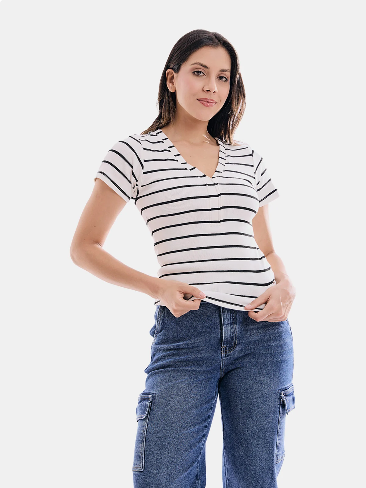 POLO ALGODÓN MUJER METAL JEANS LEONOR - 1