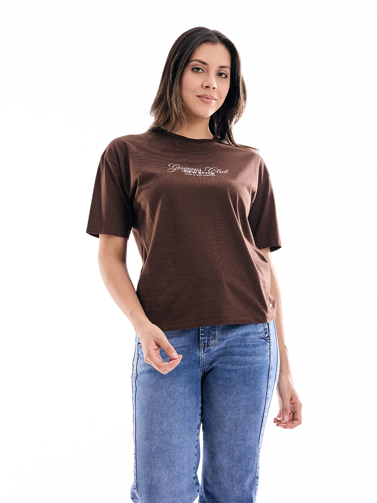 POLO MANGA CORTA ALGODÓN METAL JEANS KARLA - 1