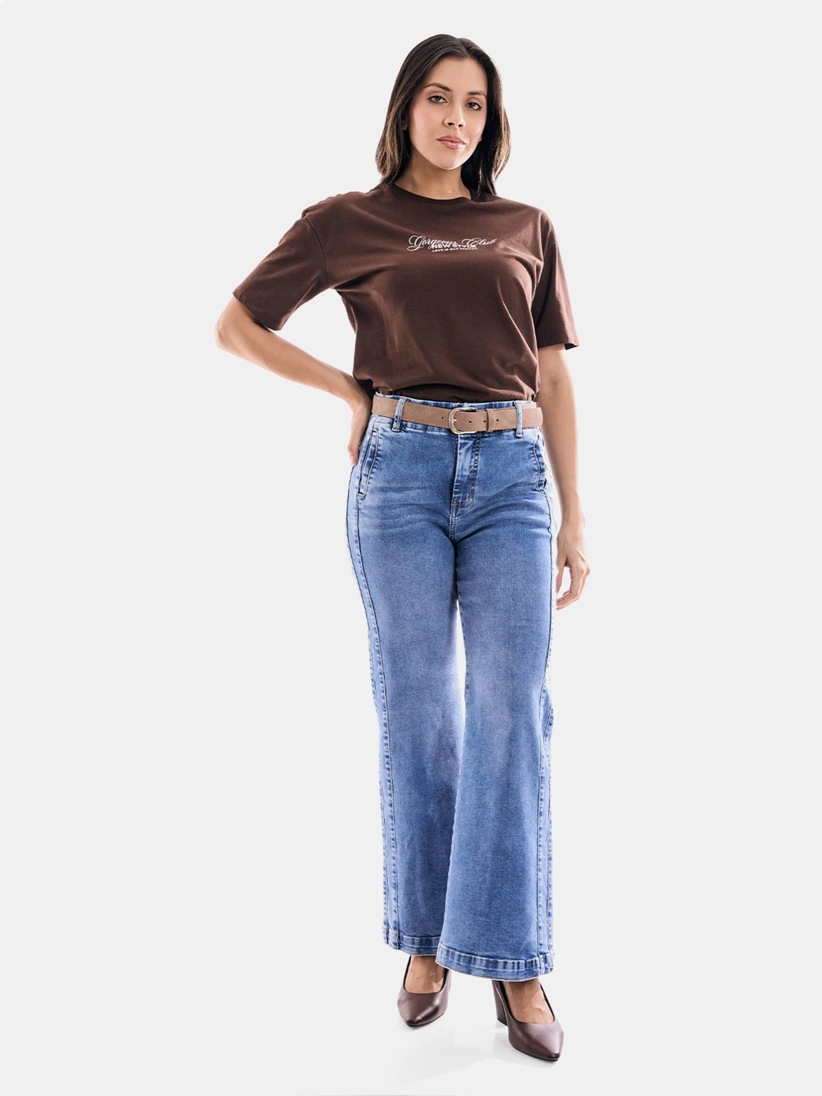 JEANAS ALGODÓN FLARE MUJER METAL JEANS PATRICIA - 1